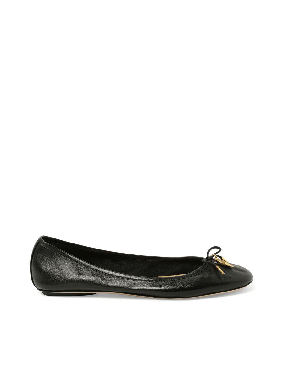 Iris Ballerina in Black Side View | CHLOE