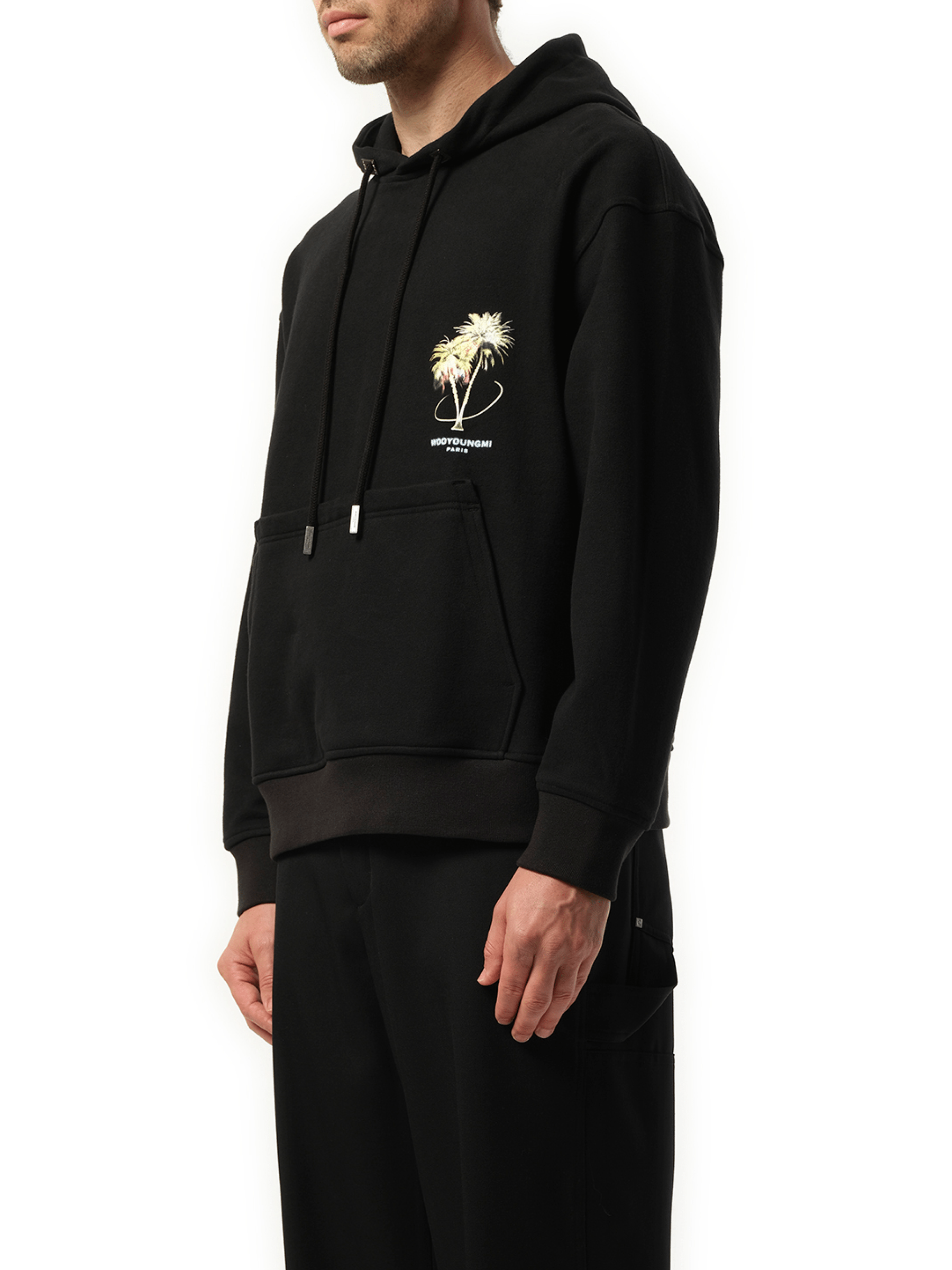 Wooyoungmi Mind Expansion Hoodie in Black
