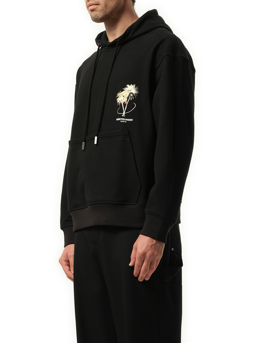 Wooyoungmi Mind Expansion Hoodie in Black