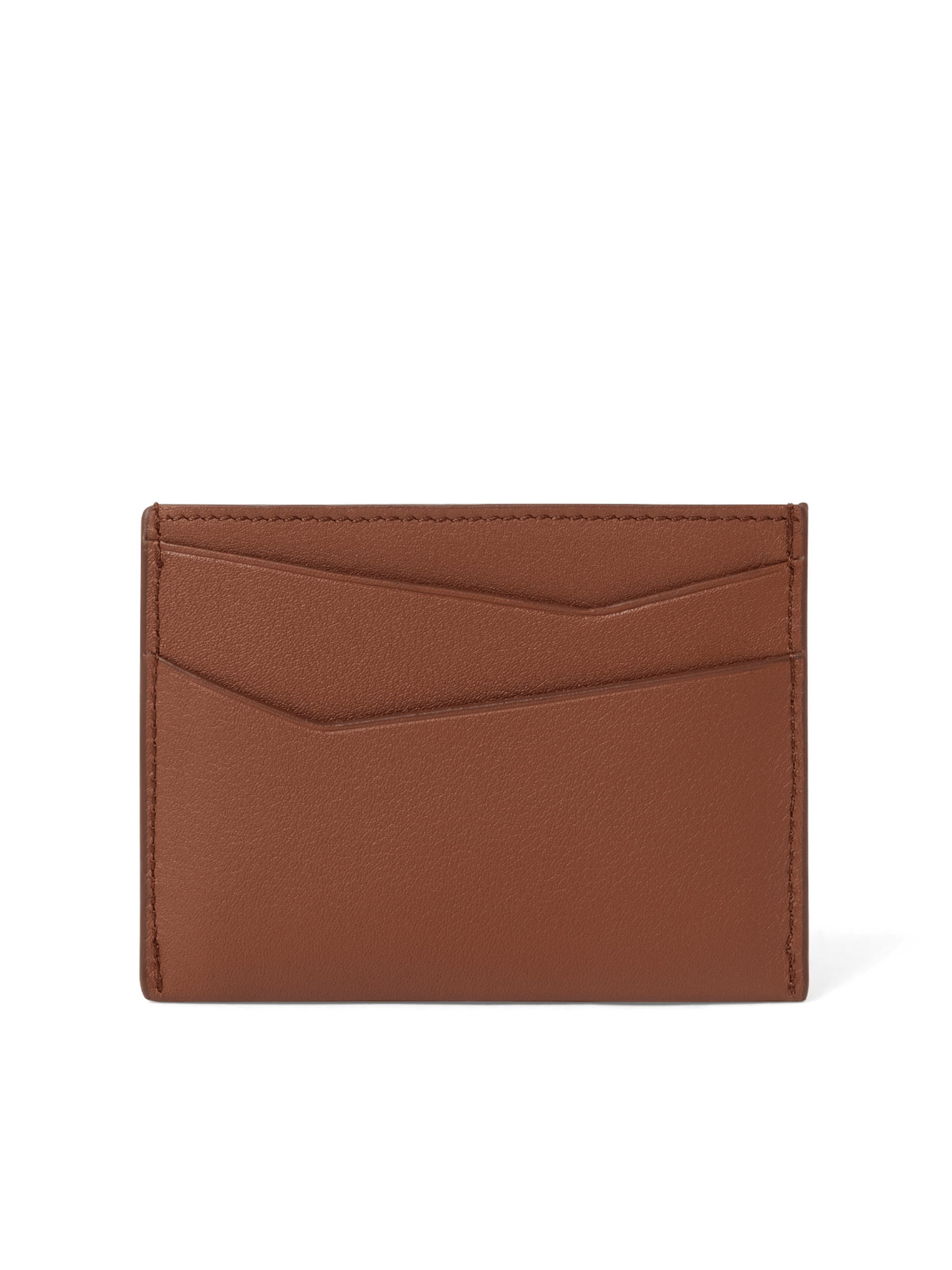 Loewe Puzzle Edge Plain Cardholder in Brown