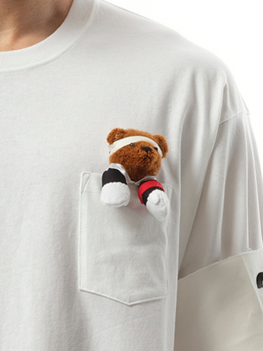 Doublet Support Group Long Sleeve T-Shirt in White