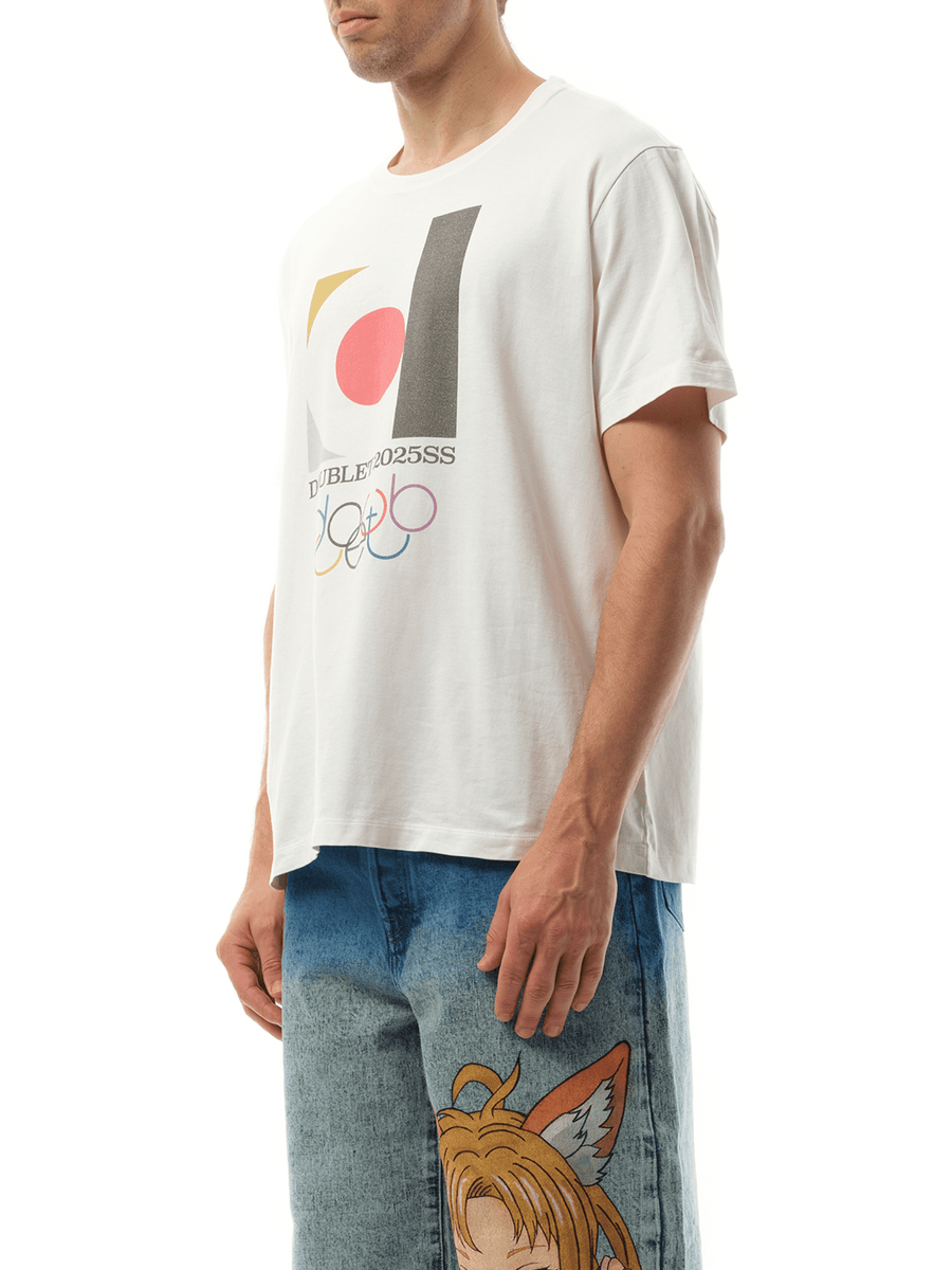 Doublet Doublet 2025SS Logo T-Shirt in White