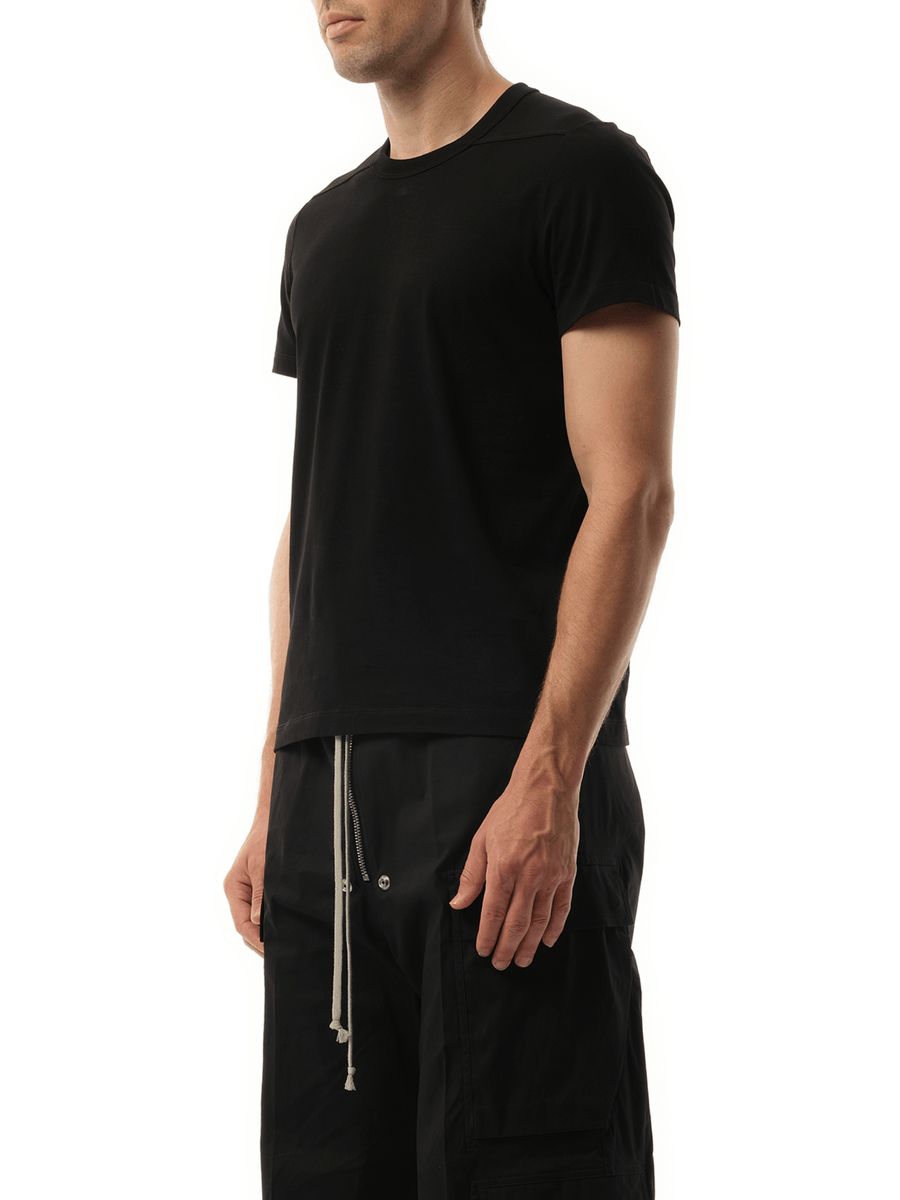 Rick Owens Short Level T-Shirt in Black