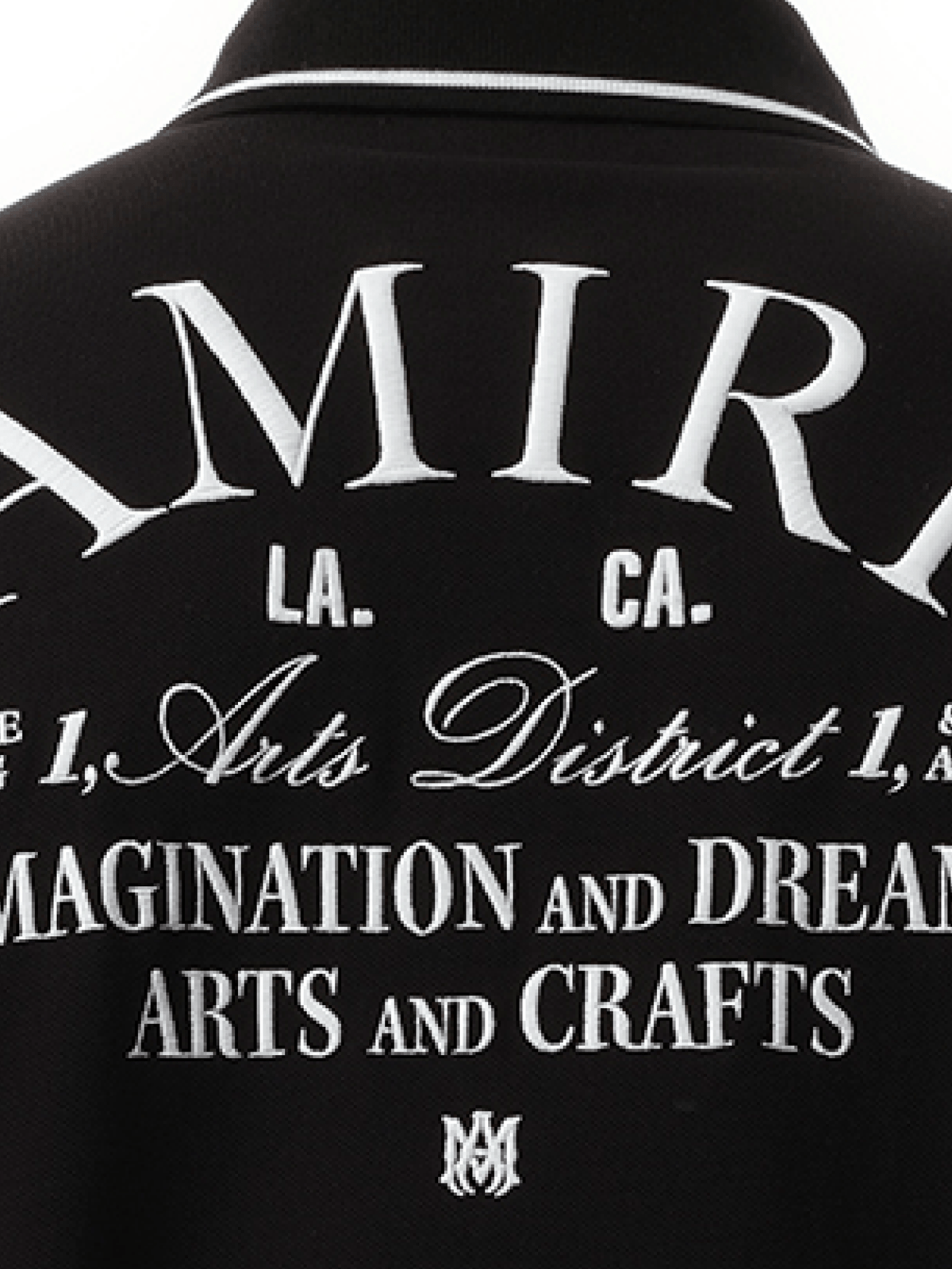 Amiri Amiri Arts District Polo in Black