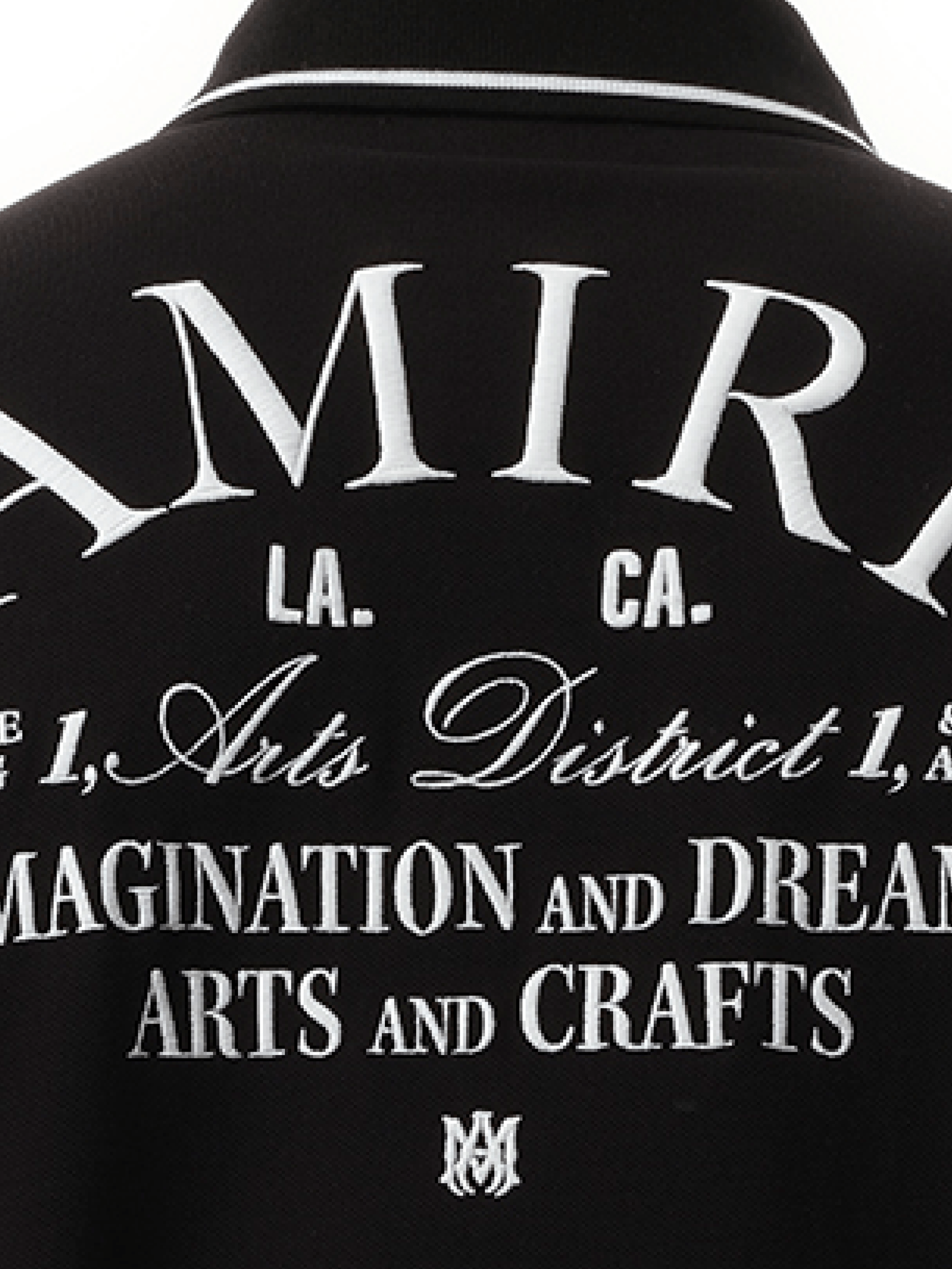 Amiri Amiri Arts District Polo in Black