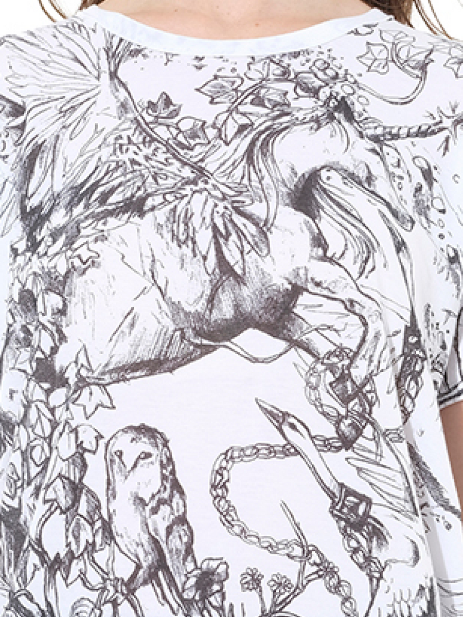 Unicorn Dreams T-Shirt in White