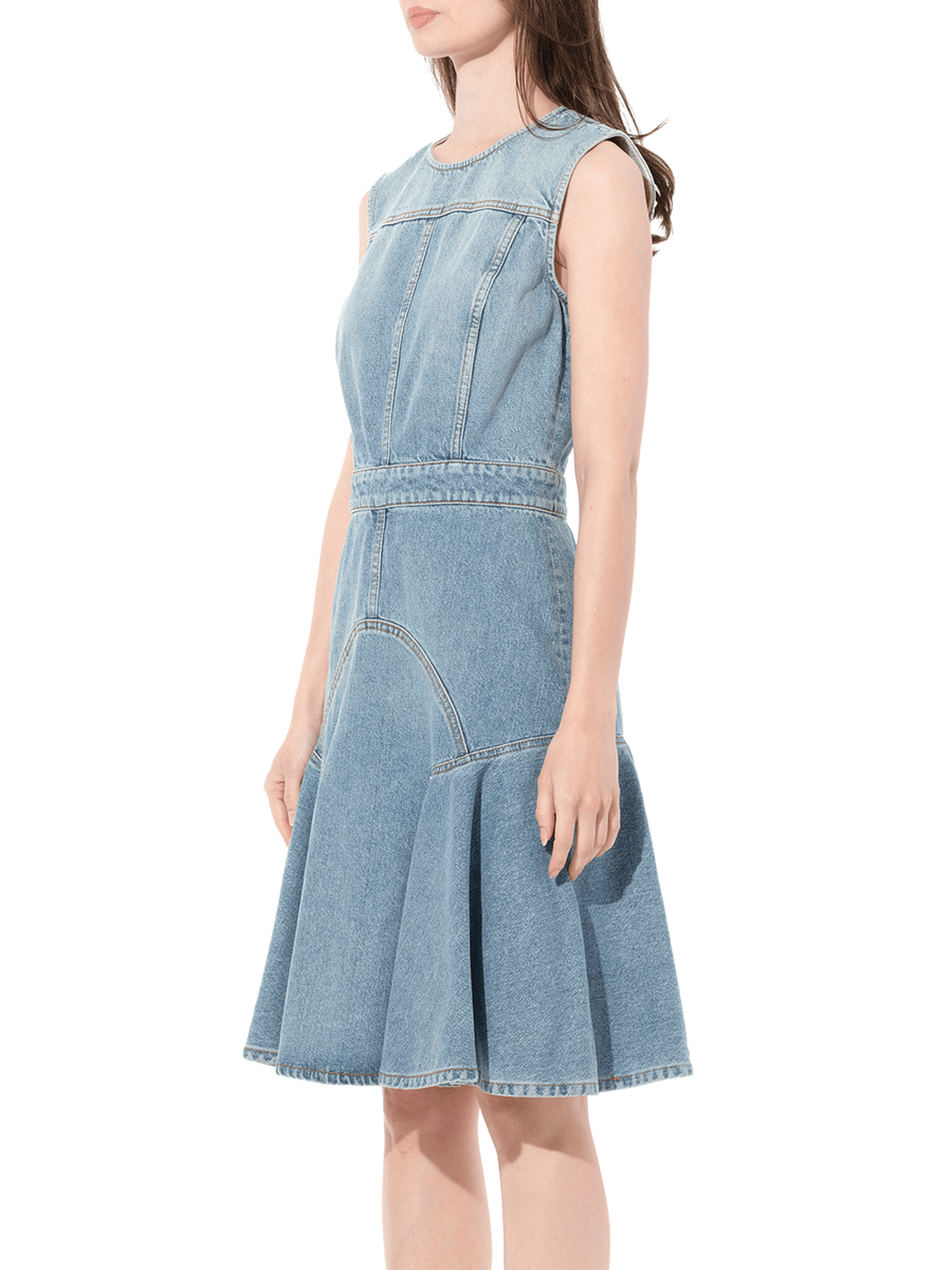 Abito Denim Dress in Blue