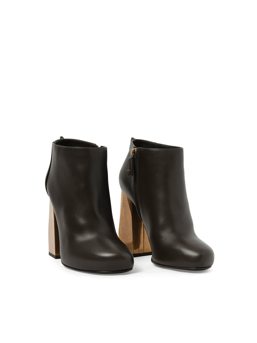 Boot in Anth Front View | LANVIN