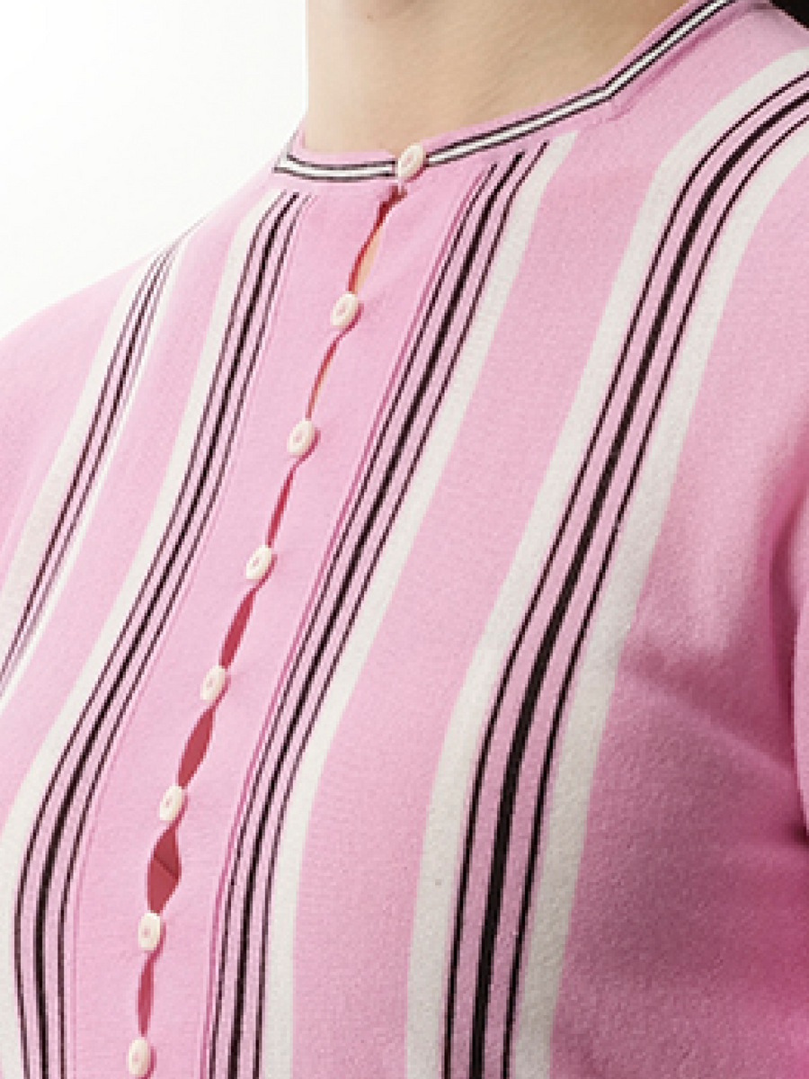 Le Cardigan Spiaggia in Pink/Multicolour