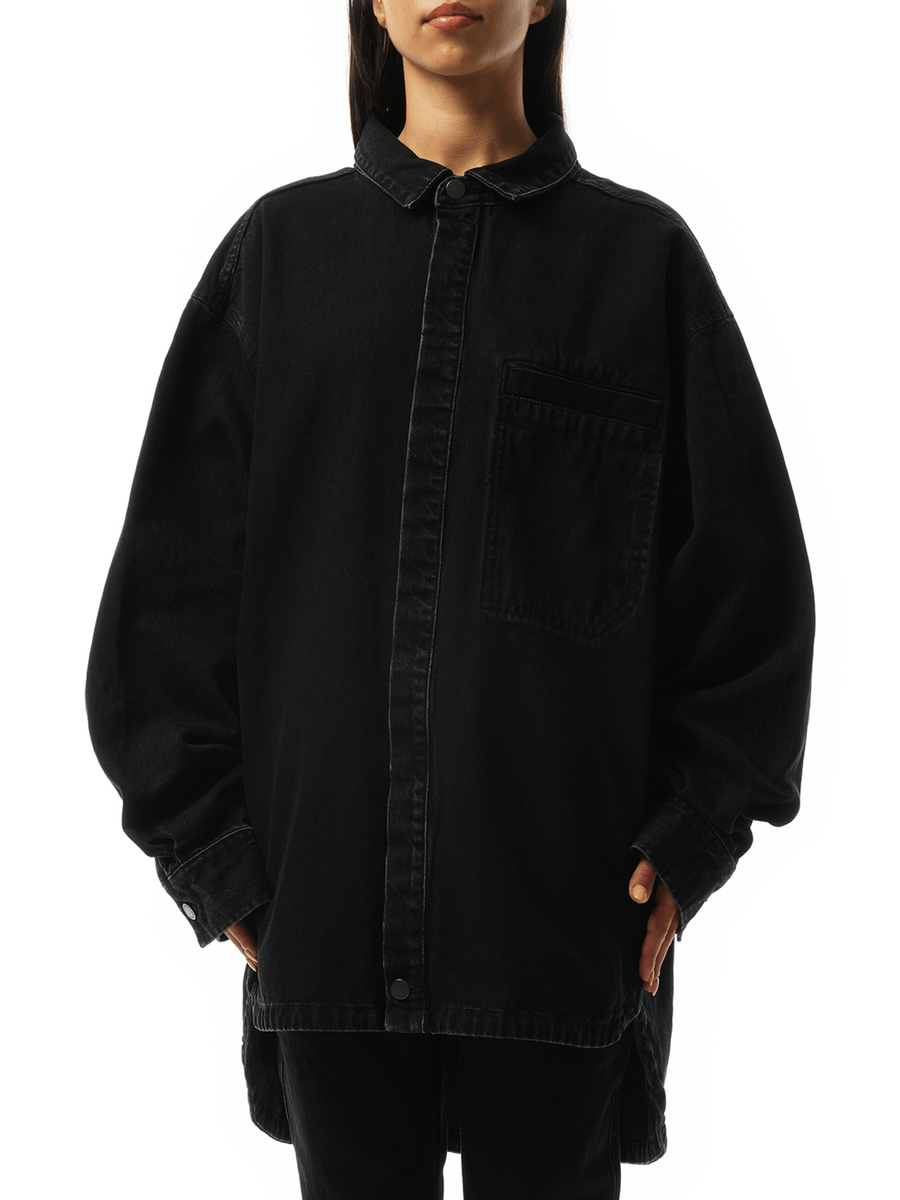 Entire Studios Herculean Shirt in Magnetite