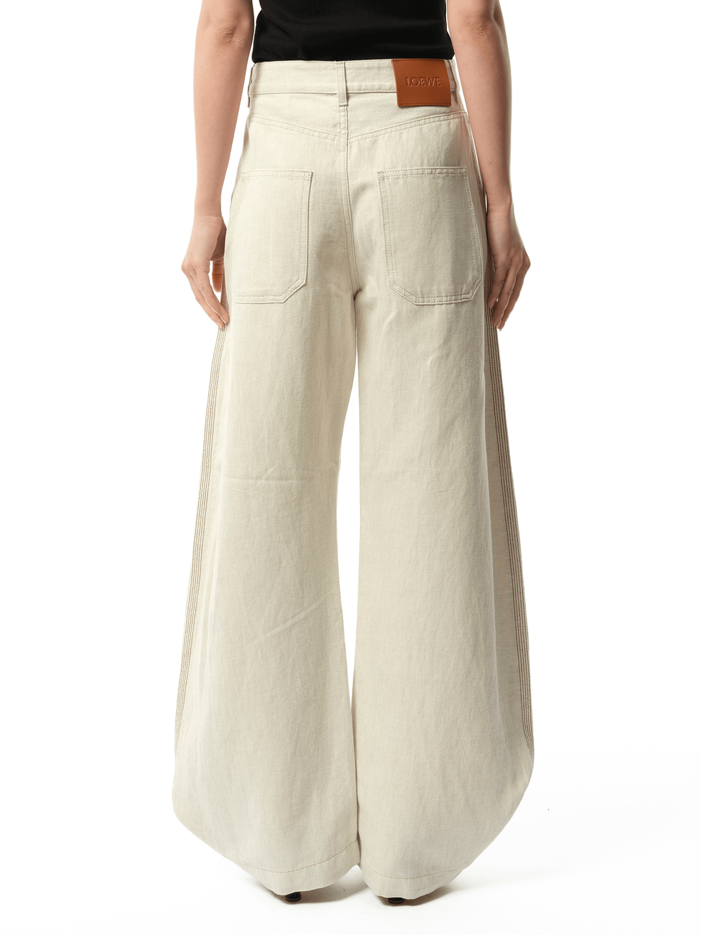 Balloon Trouser AF in Ecru