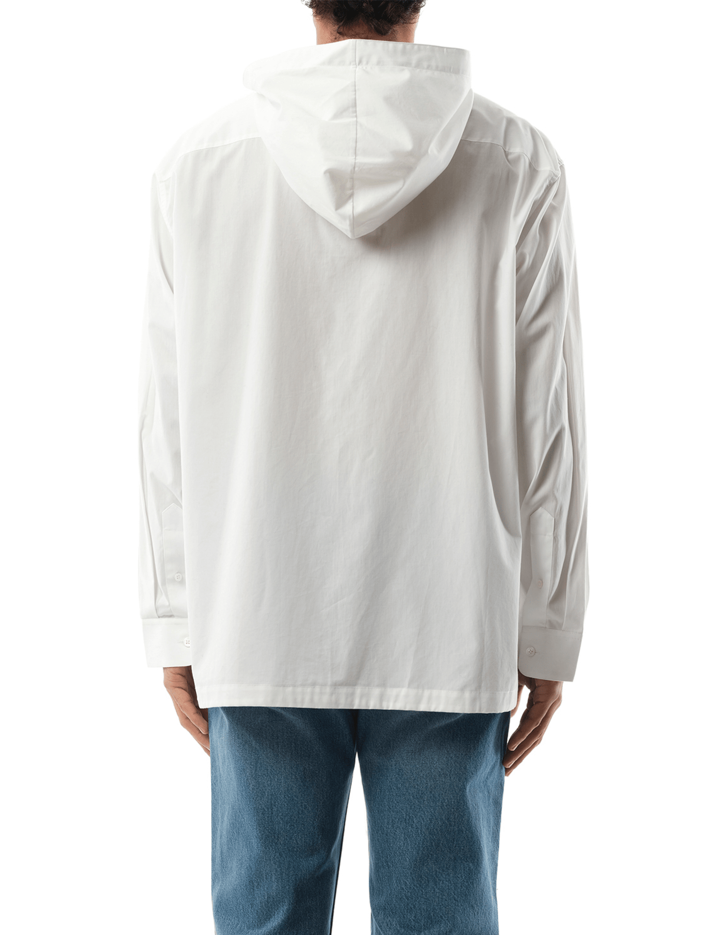 Hoodie Shirt in White