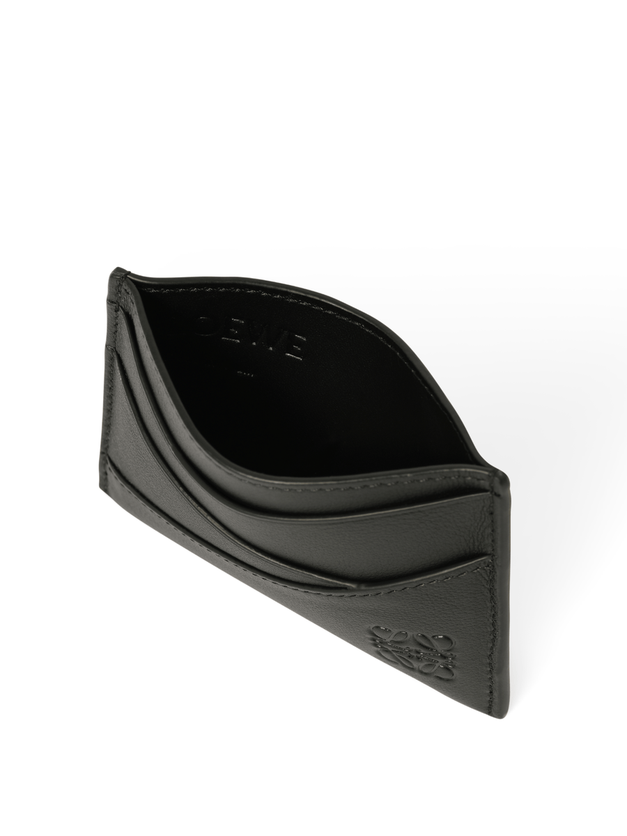 Loewe Puzzle Edge Plain Cardholder in Black