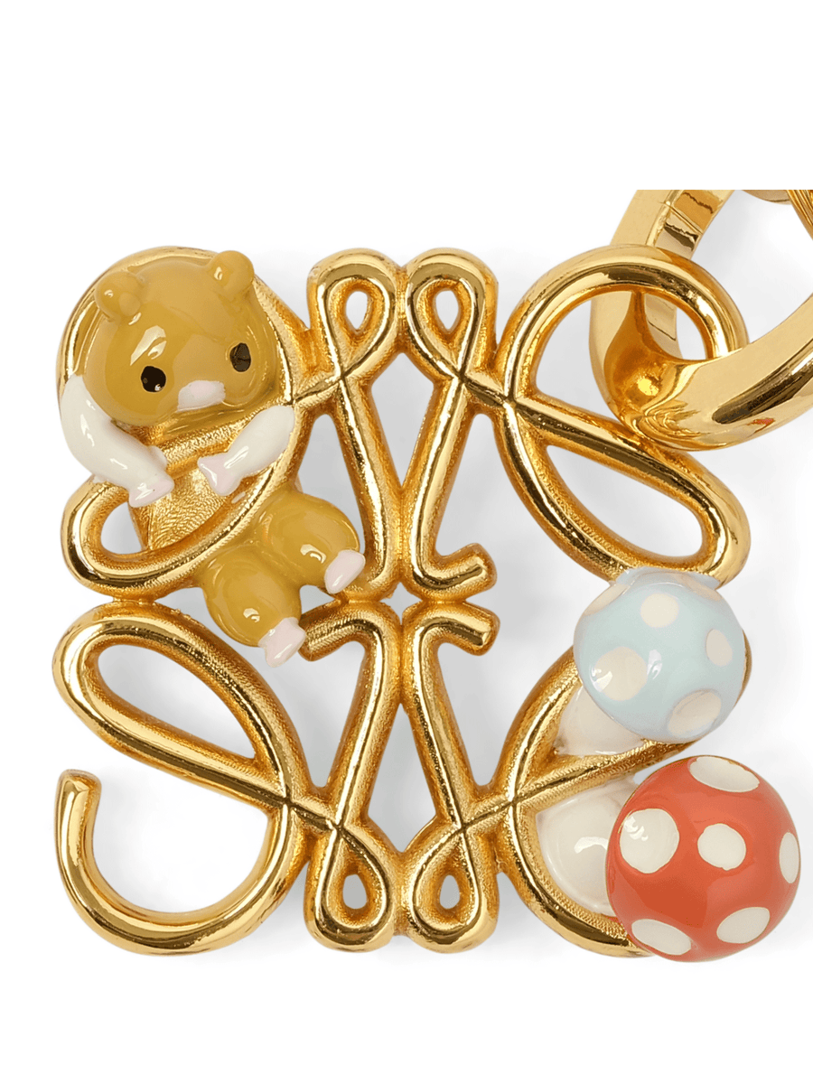 Loewe Anagram Charm with Hamster in Multicolour