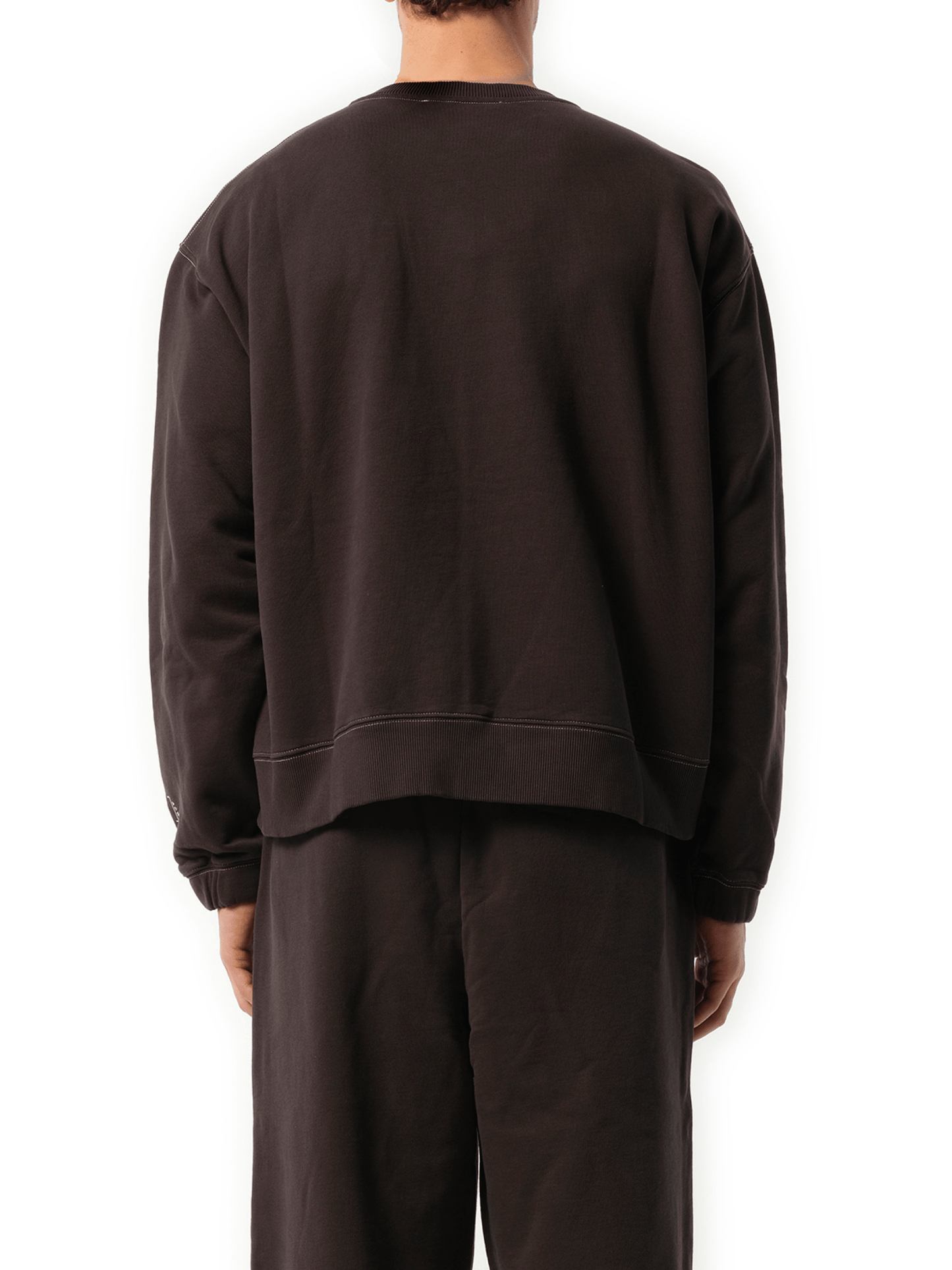 Millbank Crewneck Sweater in Black