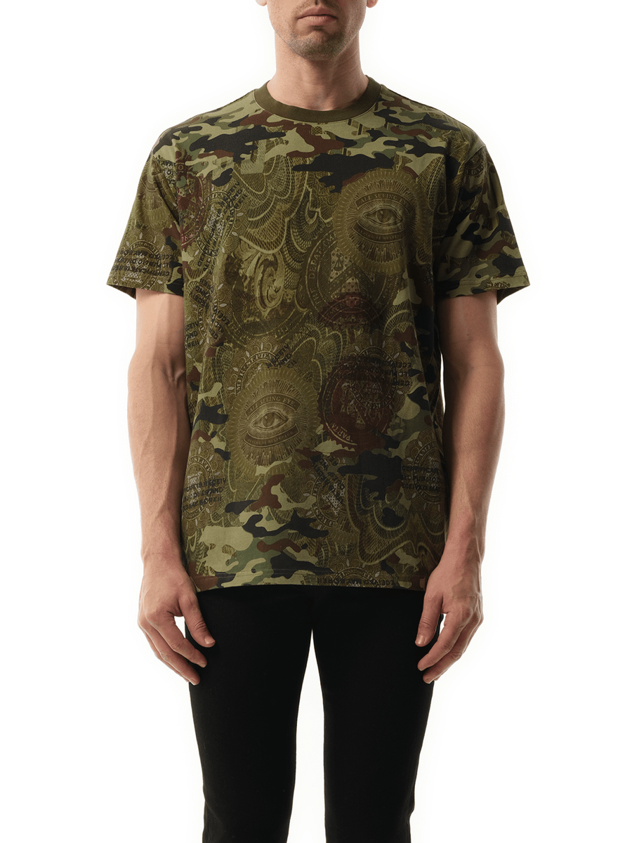 Podium Dollar T-Shirt in Khaki
