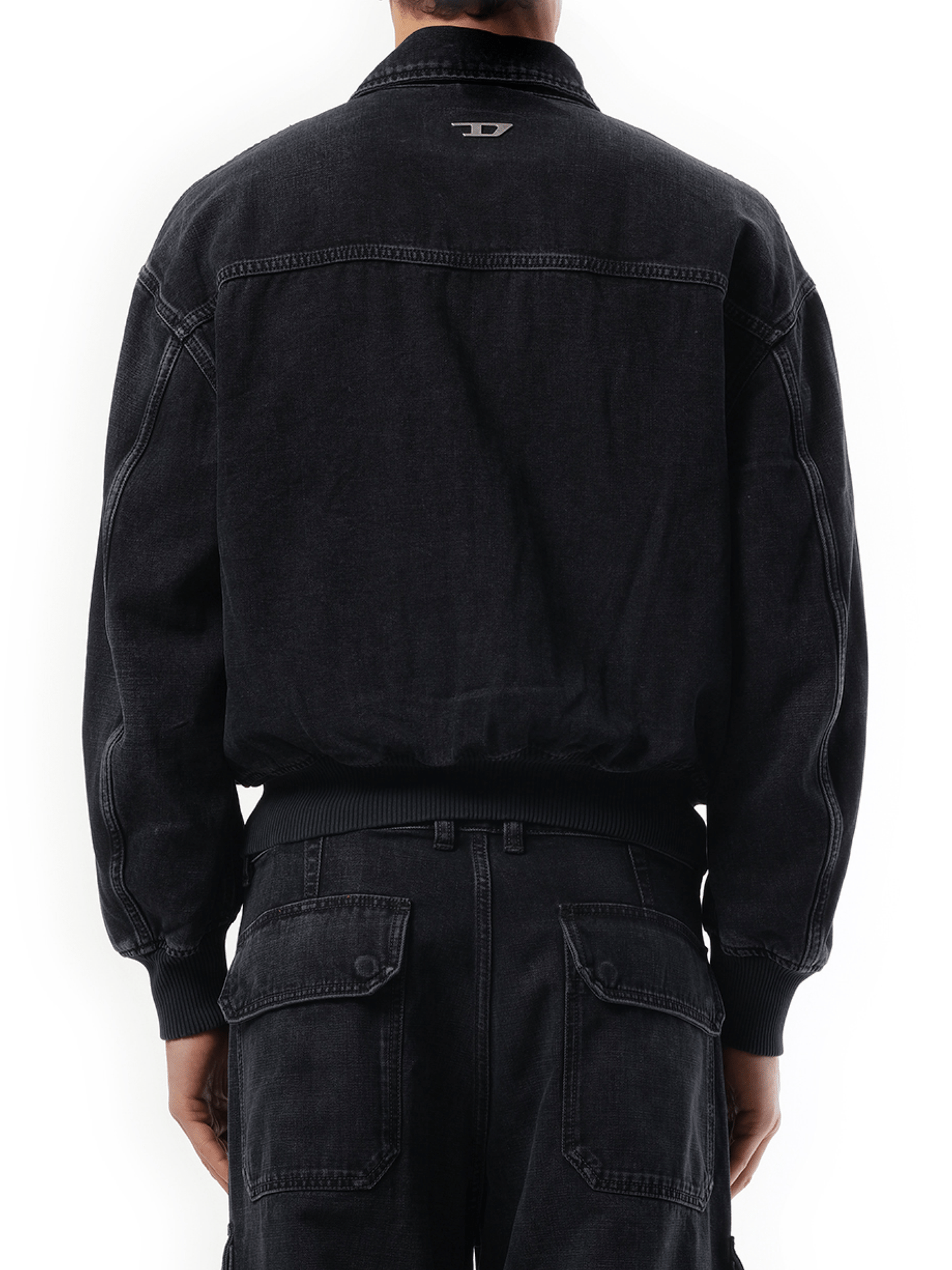Diesel D-Kurz Jacket in Black