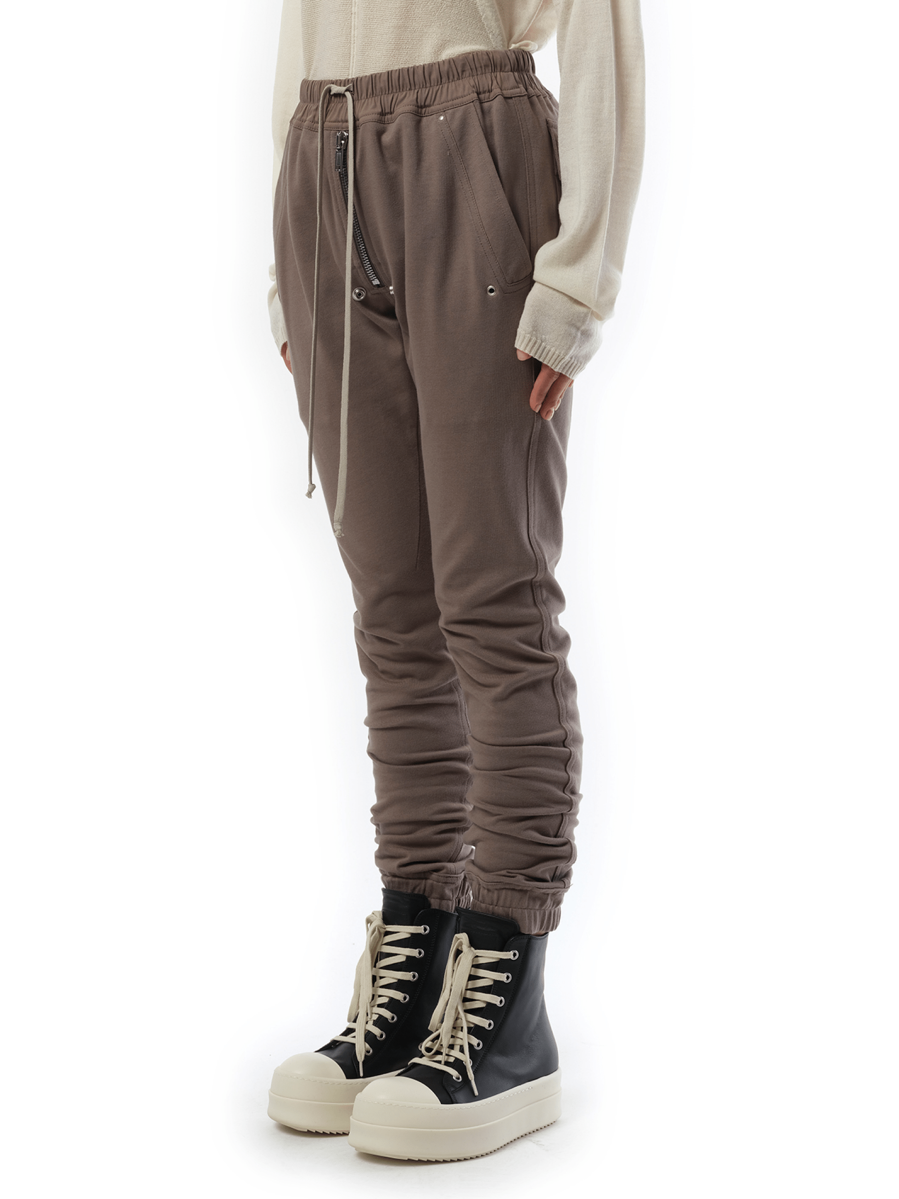 Rick Owens Bela Joggers in Dust