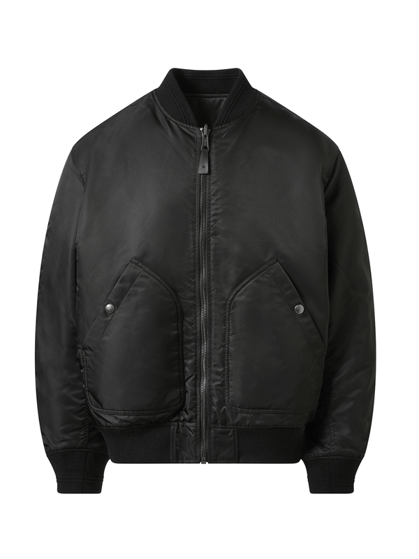 Diesel J-Held Bomber Jacket in Black