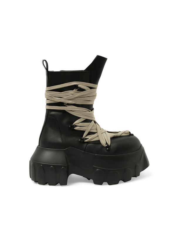 Megalaced Mega Tractor in Black Side View | RICK OWENS