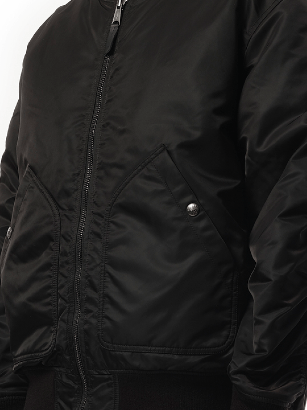 Diesel J-Held Bomber Jacket in Black