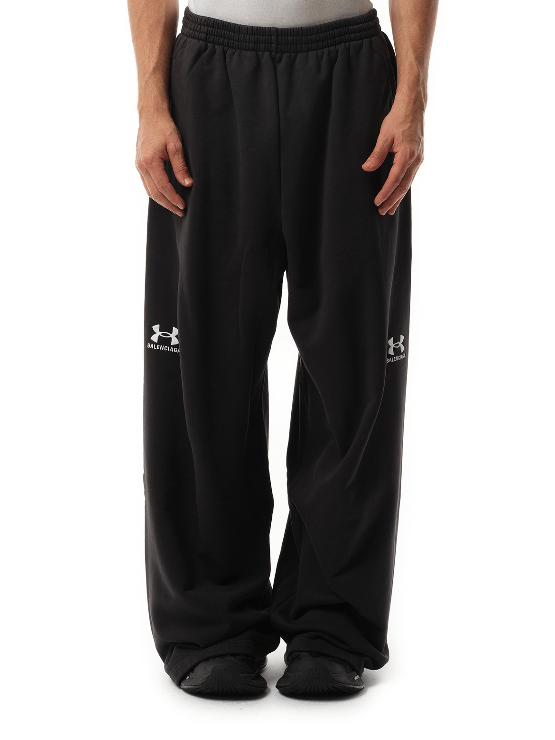 BALENCIAGA Under Armour Baggy Sweatpants in Black MARAIS