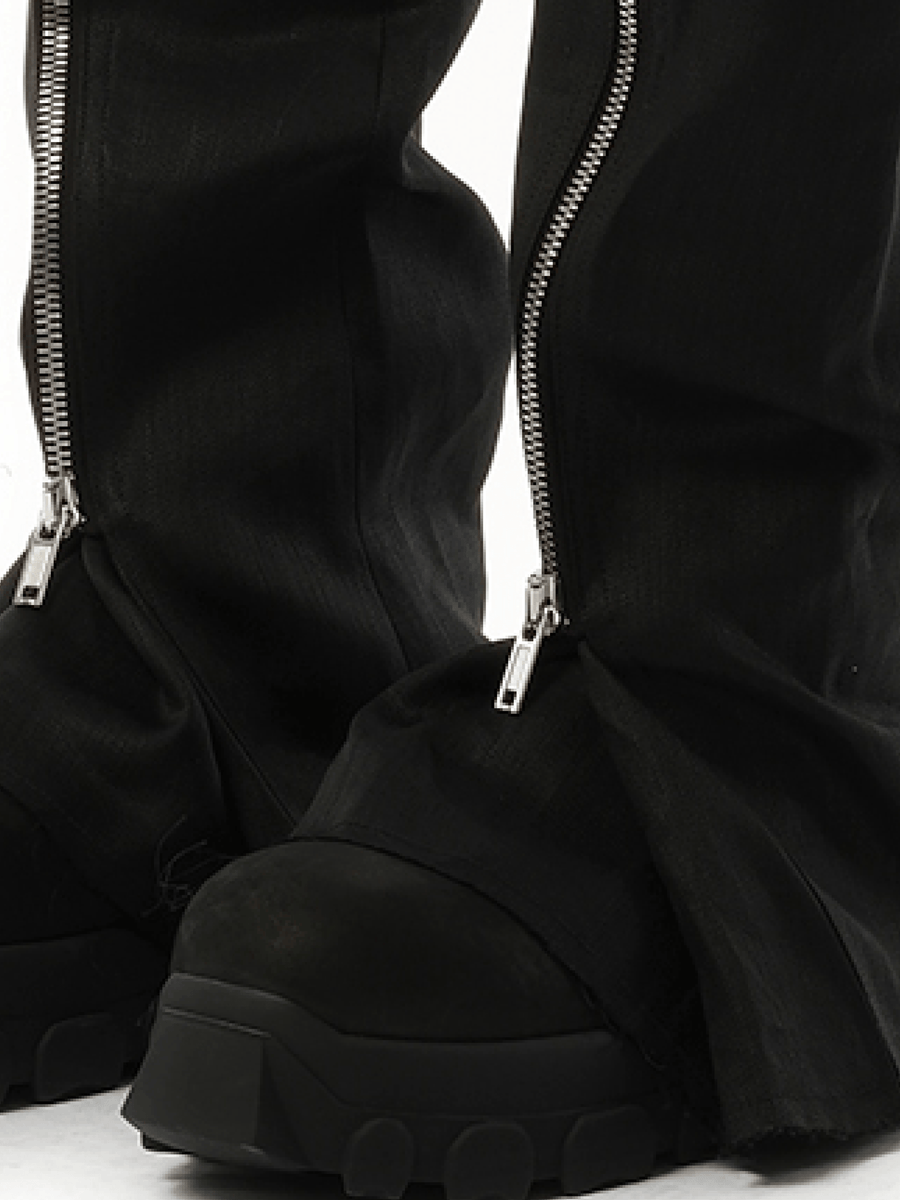 Rick Owens Linen Bolan Banana in Black