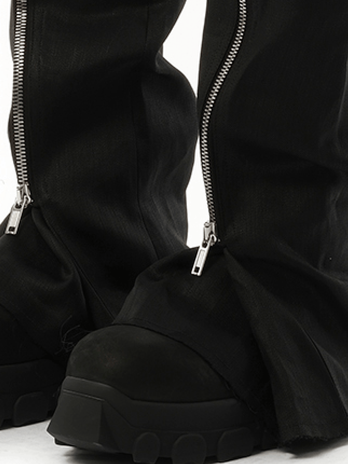 Rick Owens Linen Bolan Banana in Black