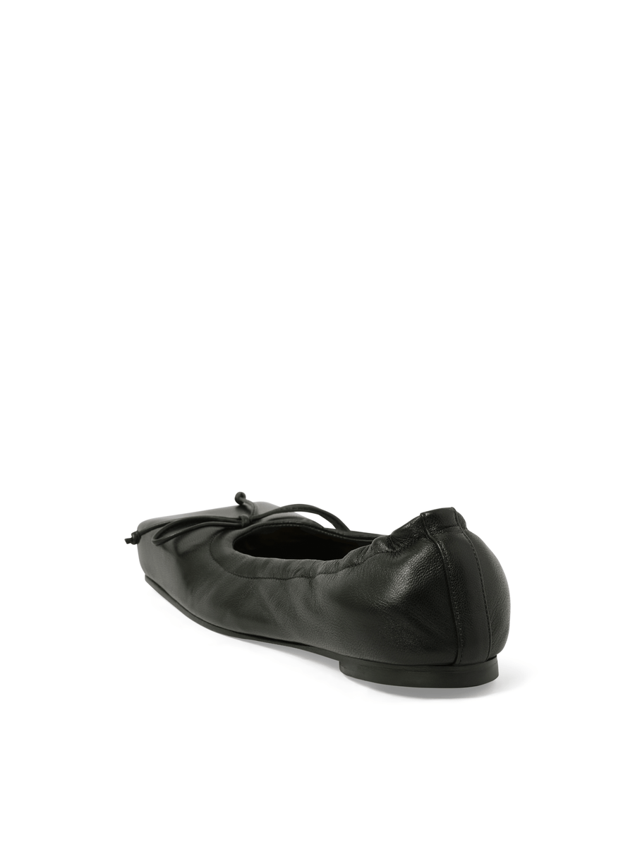 Les Ballerines Ballet in Black Back View | JACQUEMUS
