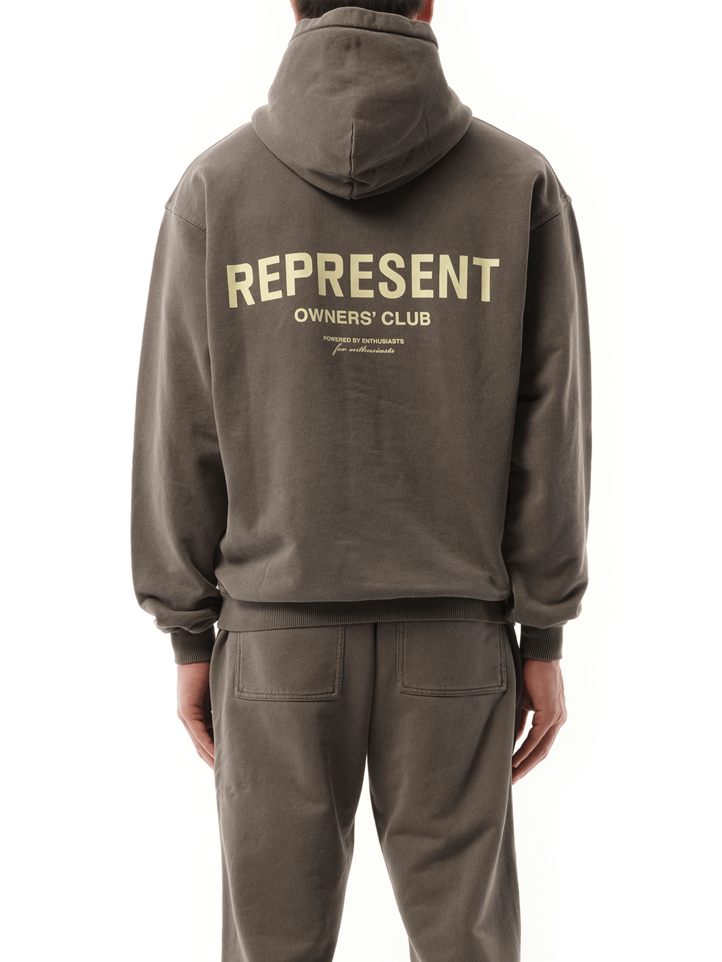 Represent Owners Club Hoodie in Fog