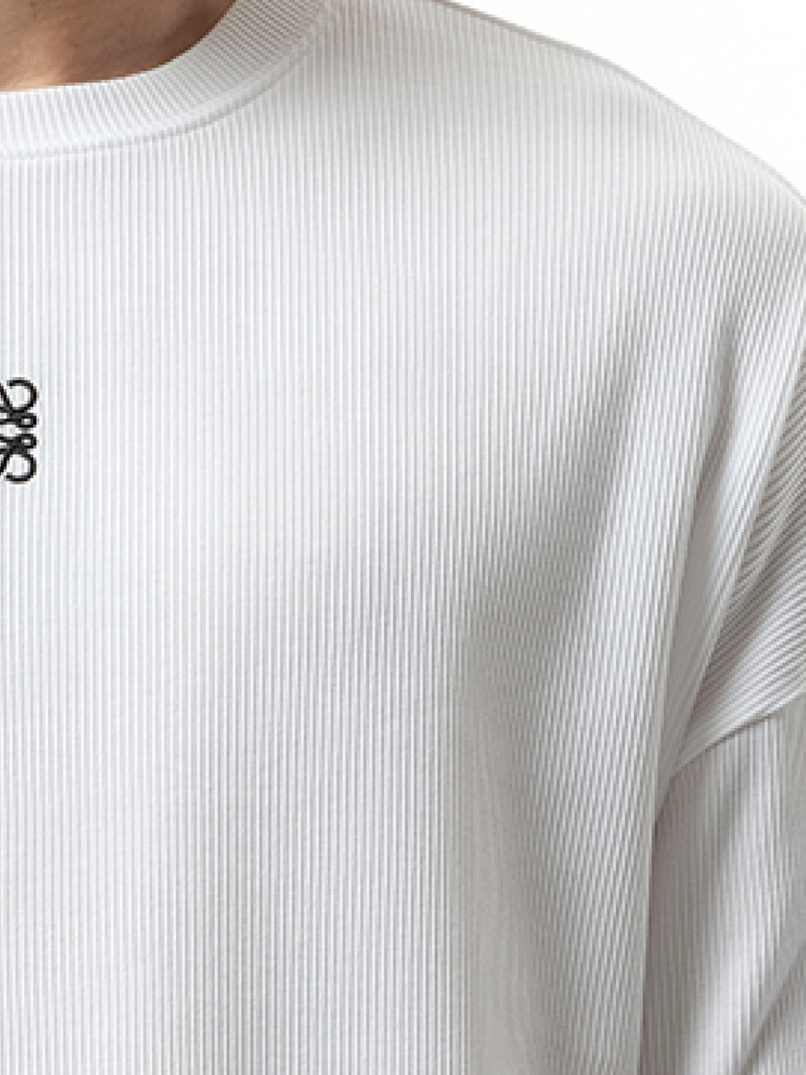 Loewe Long Sleeve Anagram T-Shirt in White