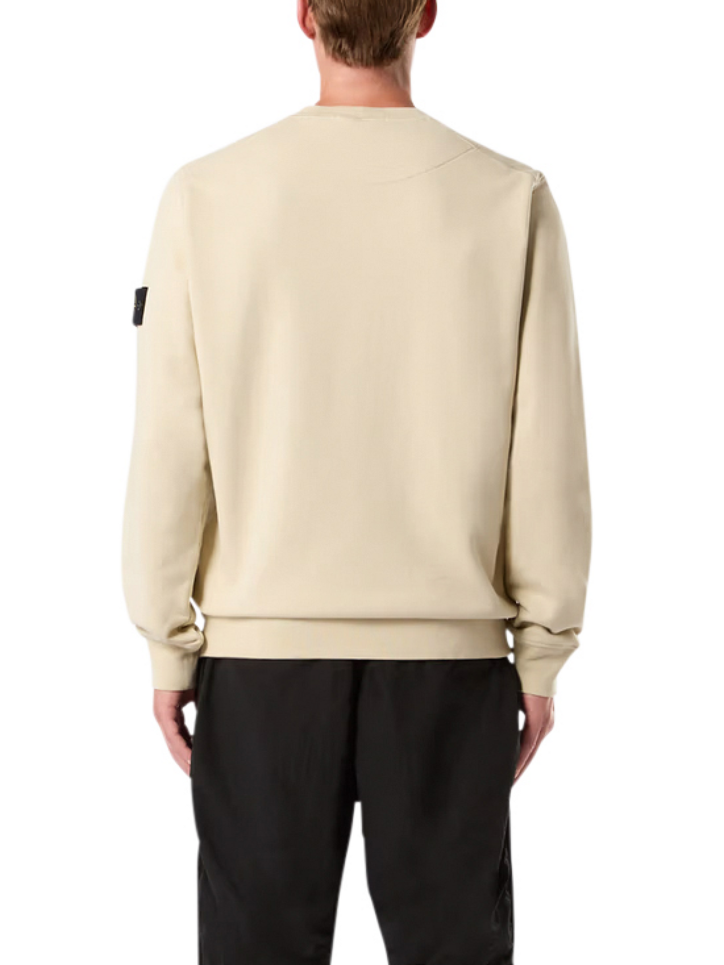 Logo Patch Sweatshirt in Plaster