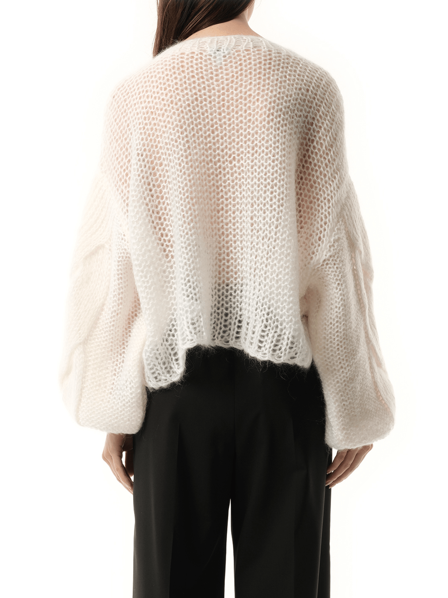 Anagram Sweater in Soft White