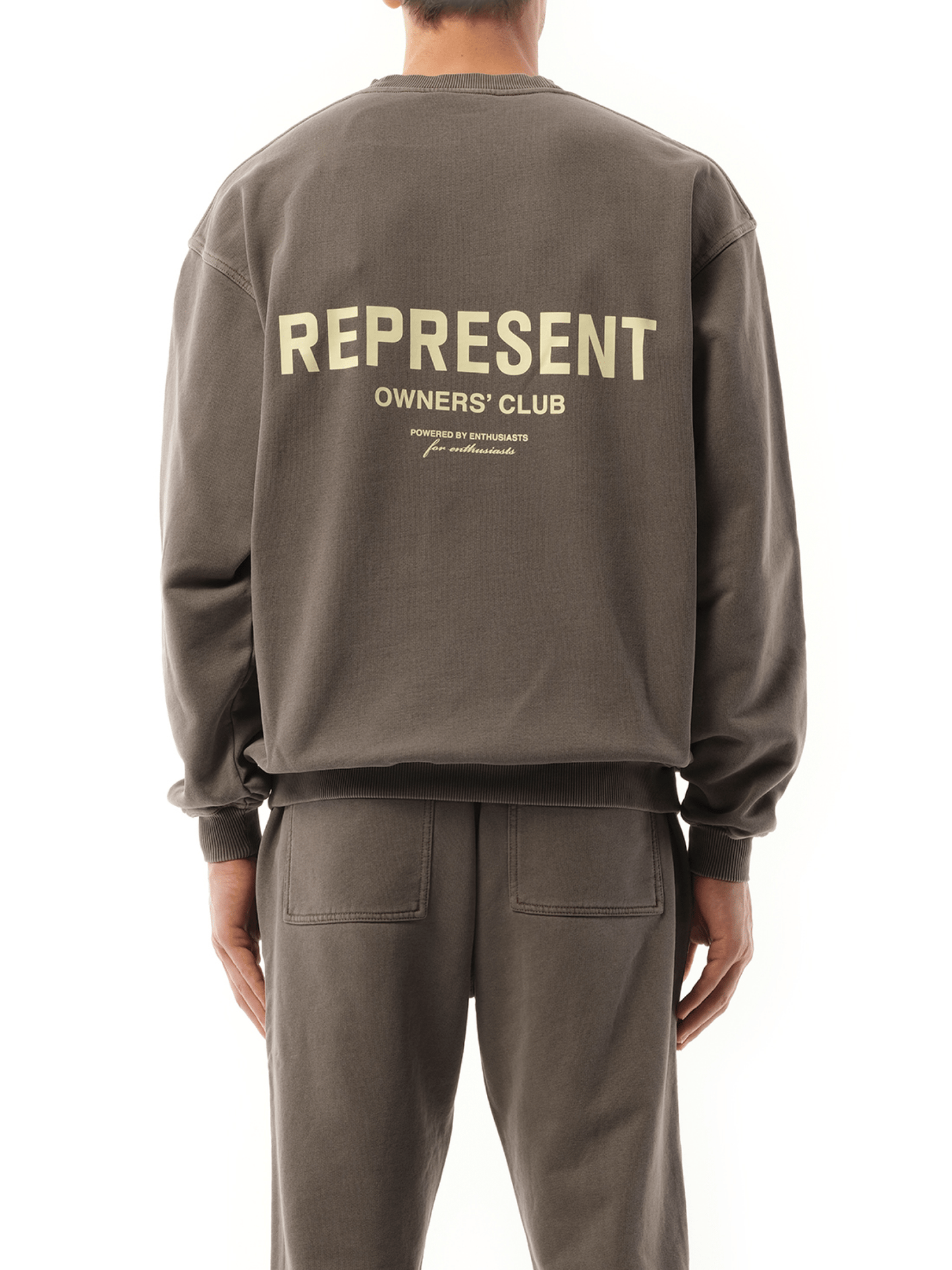 Represent Owners Club Sweatshirt in Fog