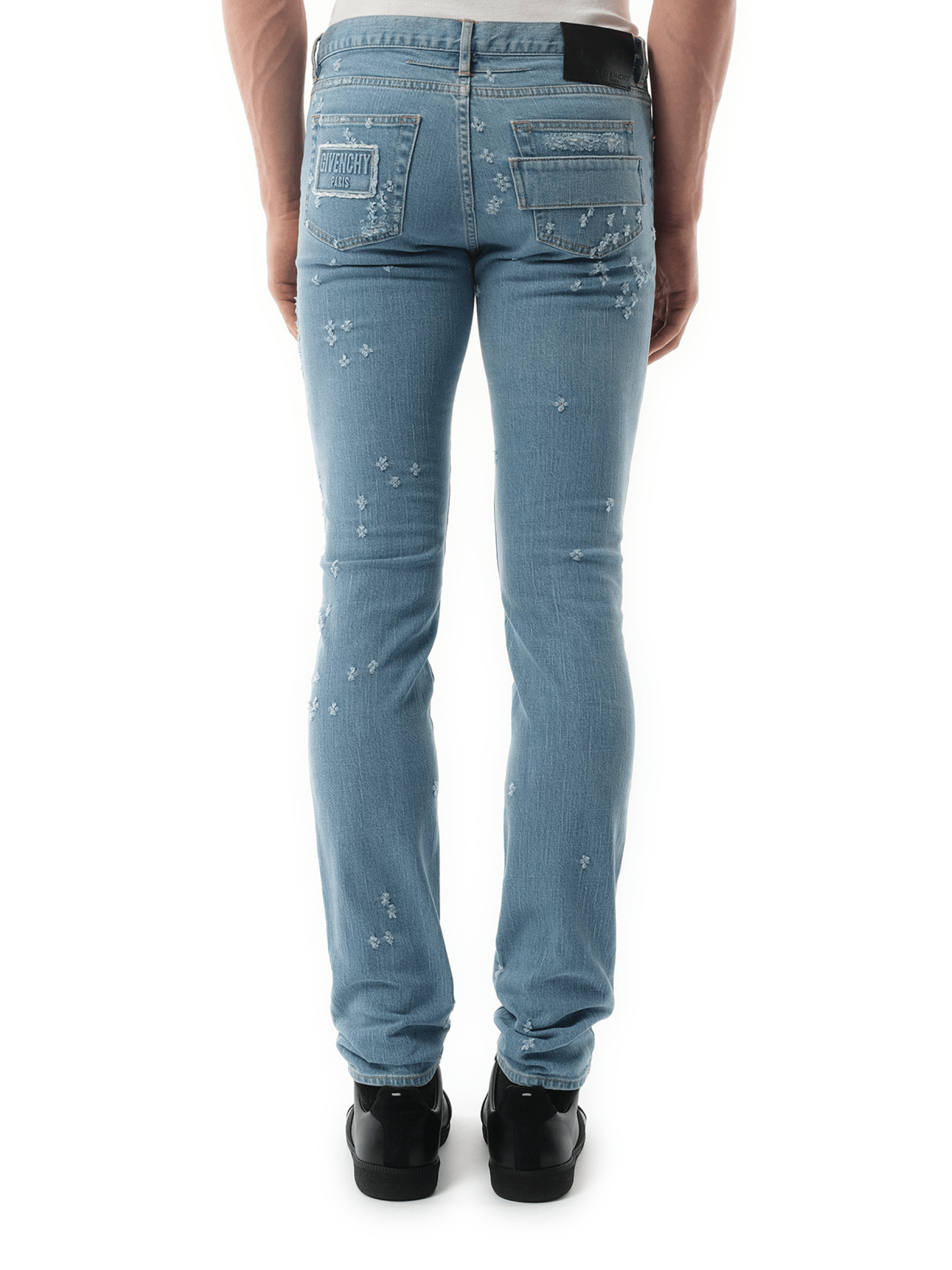 Podium Destroy Jeans in Blue