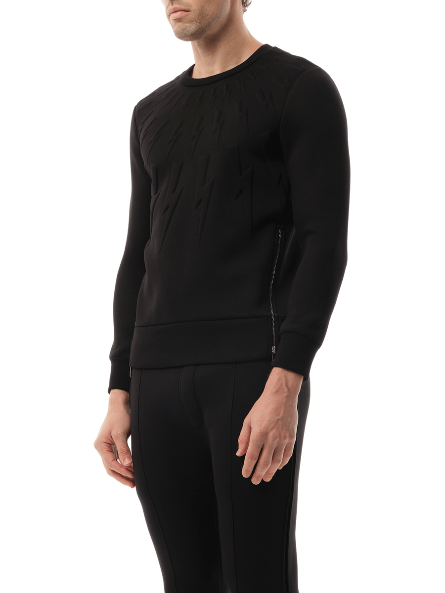 Sweatshirt in Black