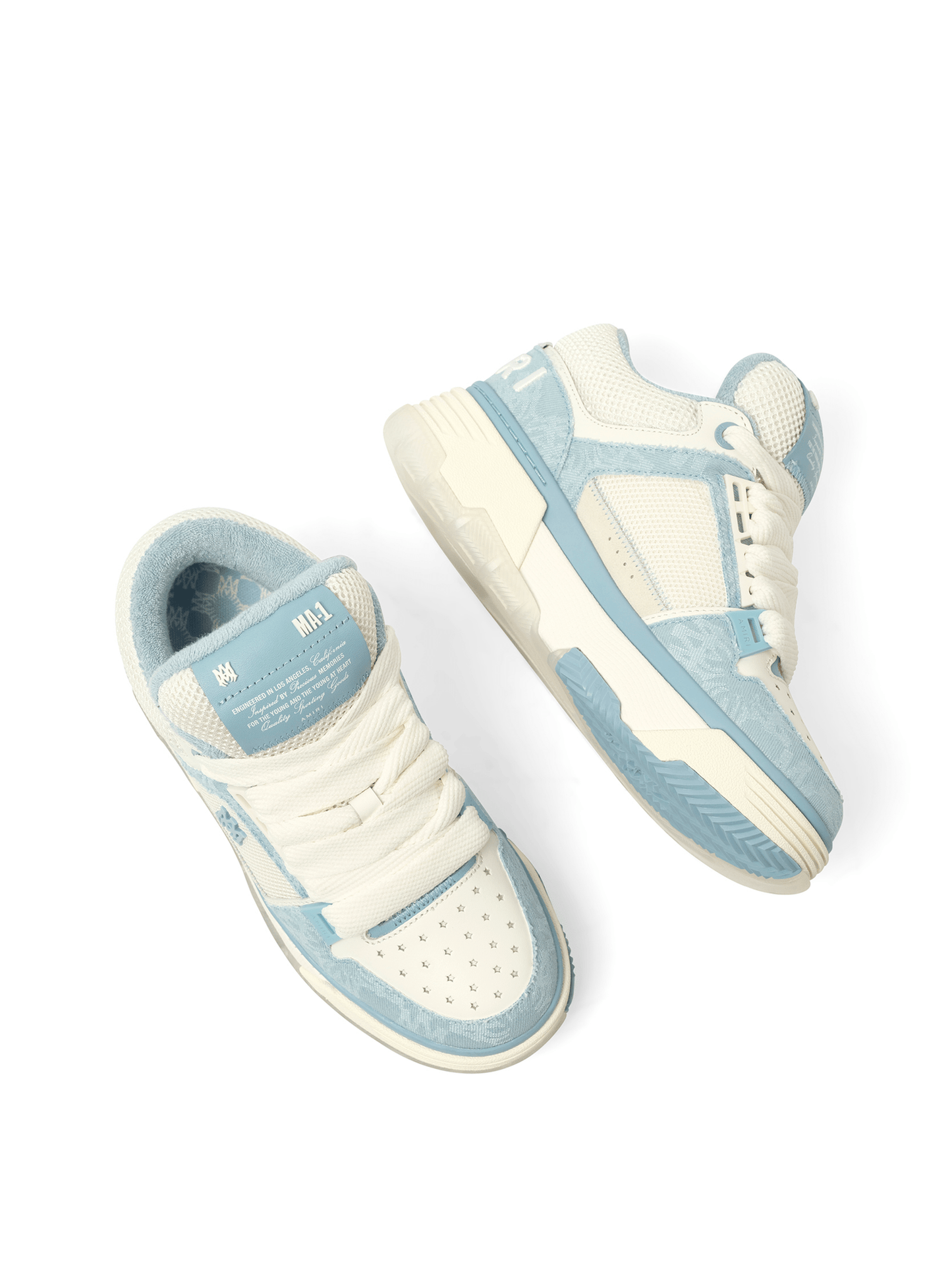 Amiri MA Quad MA-1 Sneaker in Ocean Sky