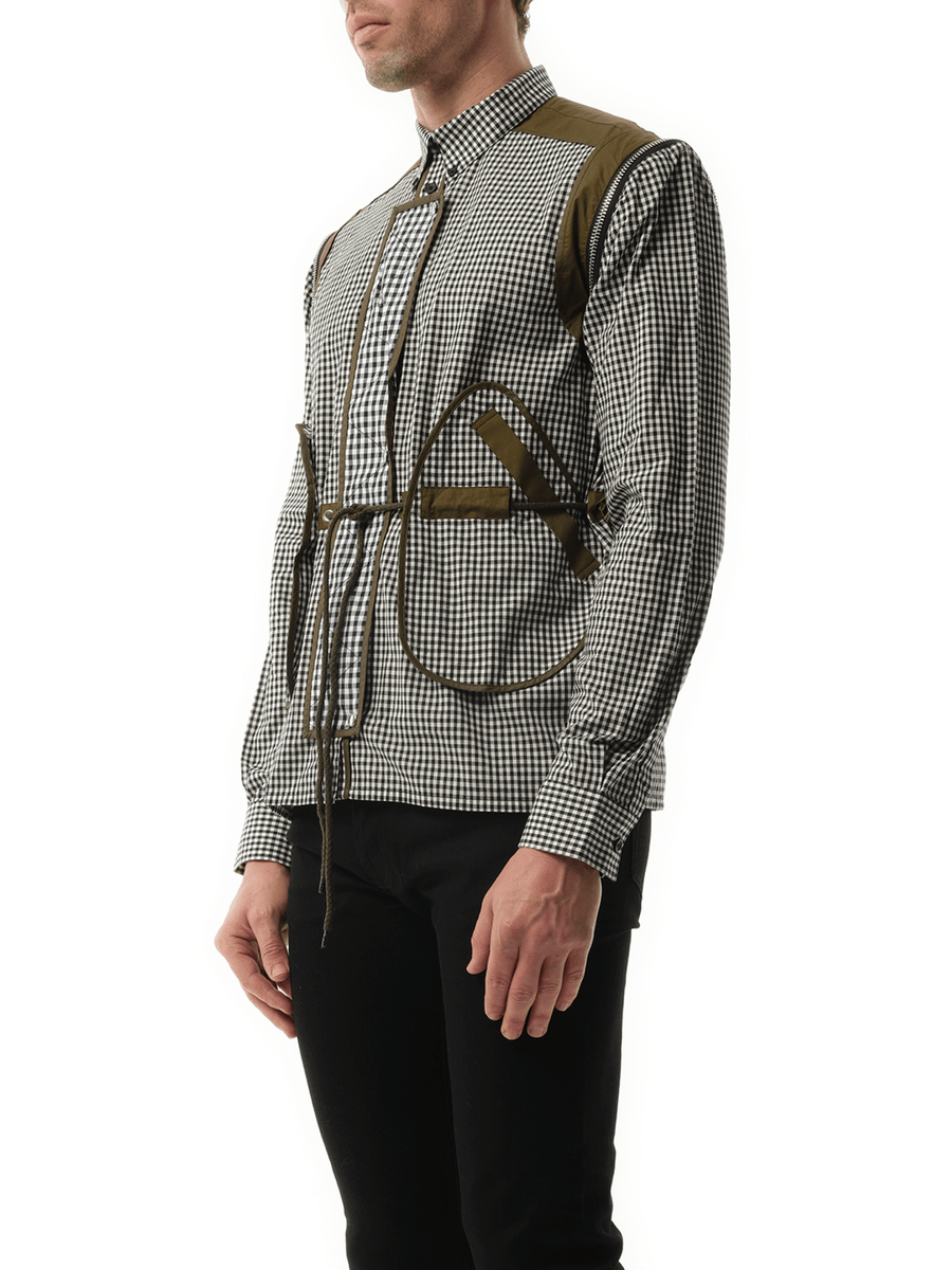 Podium Pocket Shirt in Black