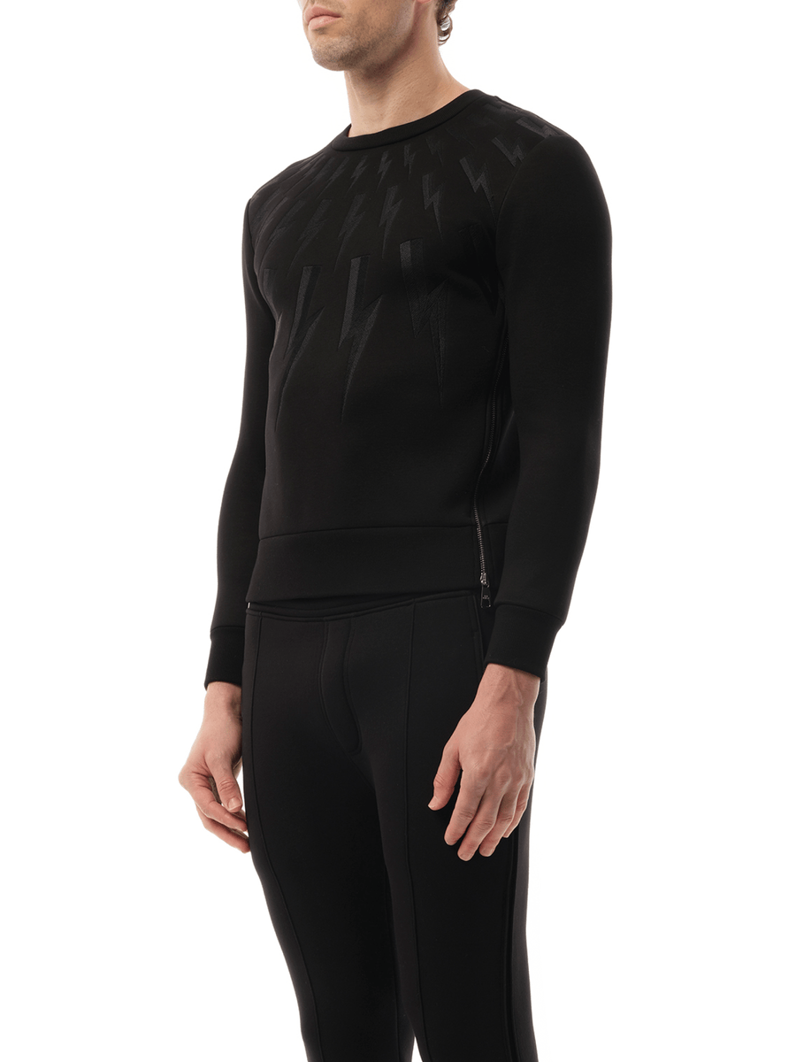 Sweatshirt in Black