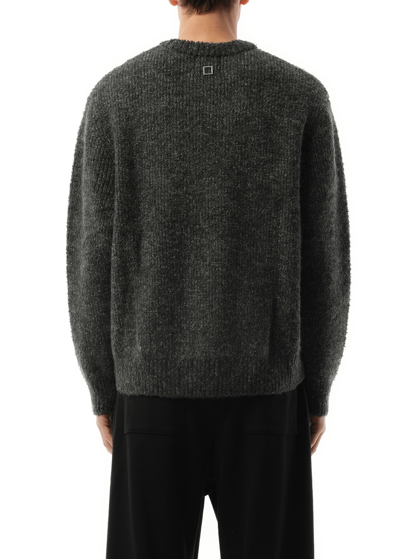 Brushed Sweater in Grey