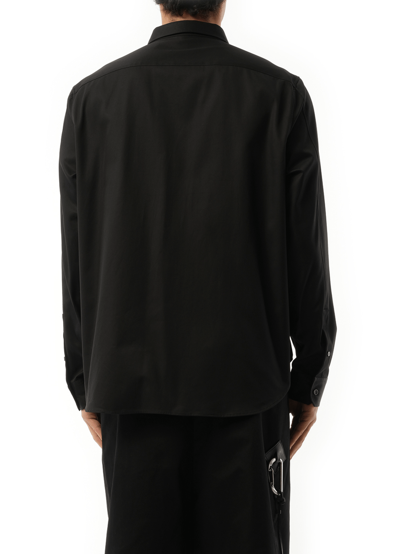 Anagram Pocket Shirt in Black