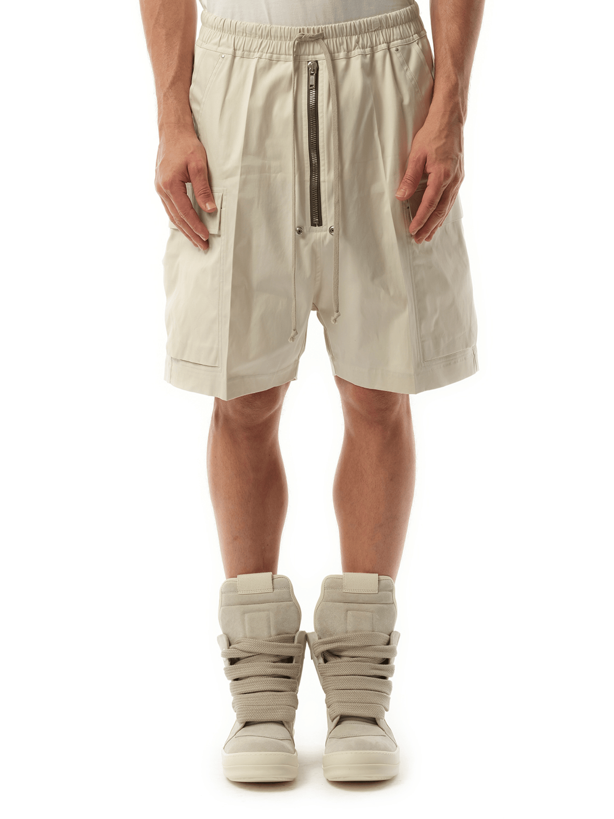 Rick Owens Cargobela Shorts in Dinge