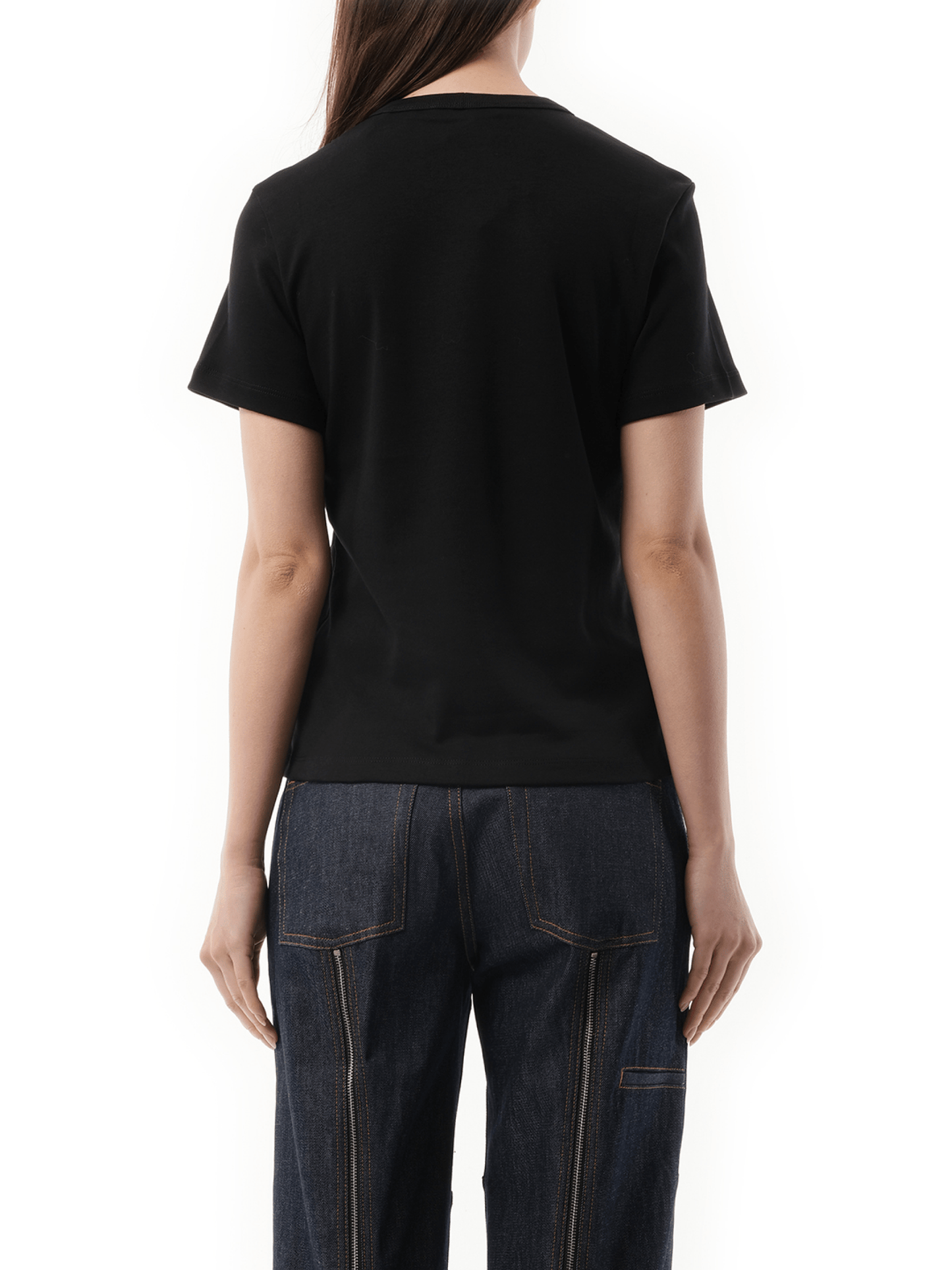 Logo Slim T-Shirt in Black