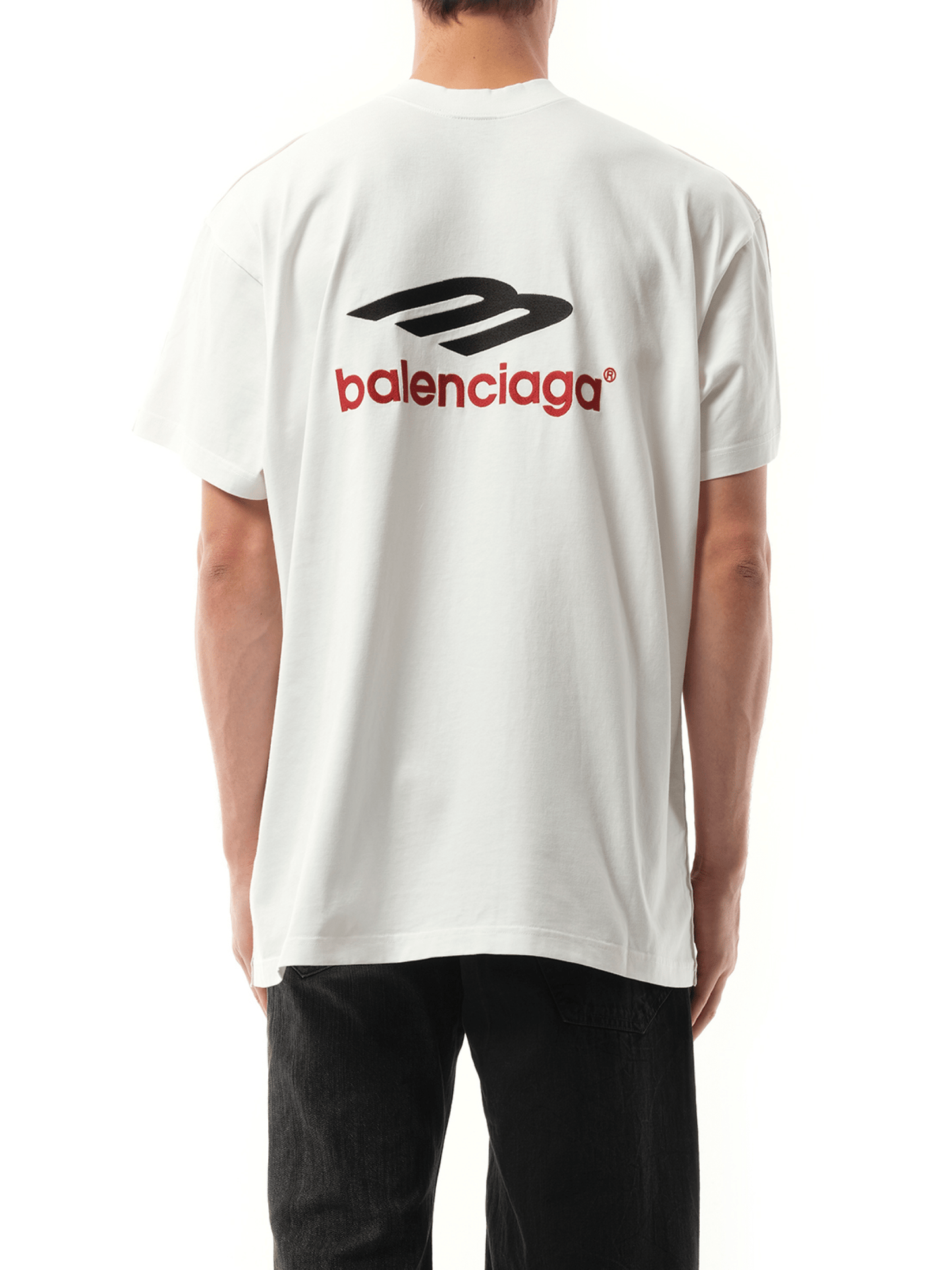 Hotline Double Front T-Shirt in White