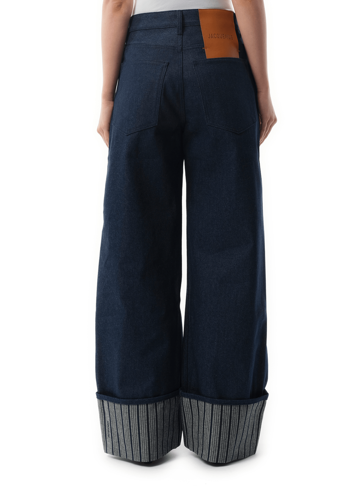 Le De-Nimes Large in Navy/Navy Stripe