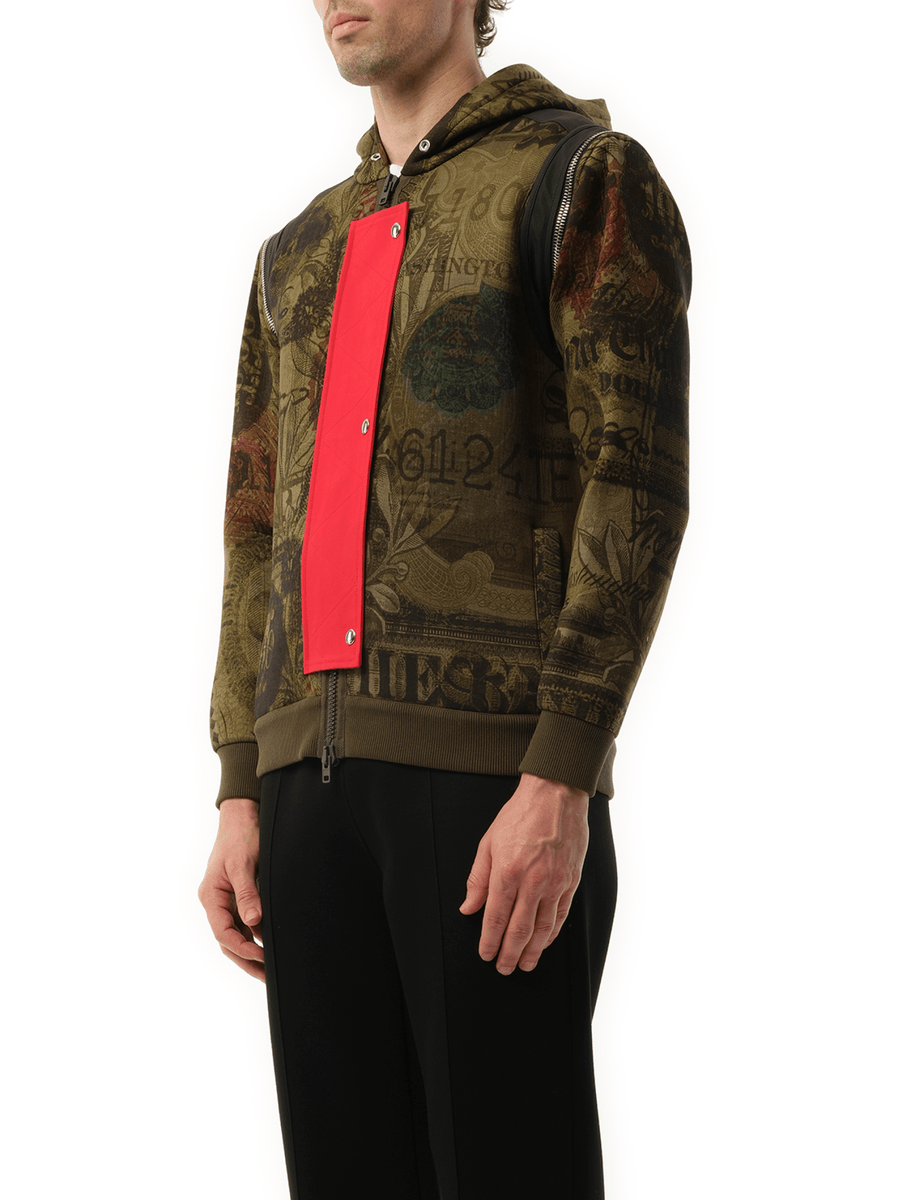 Podium Dollar Hoodie in Khaki