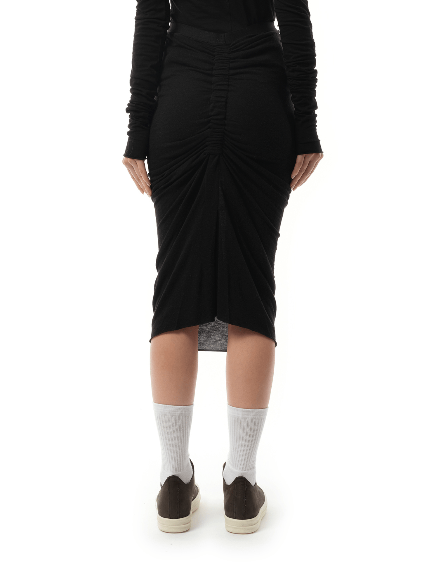 Shrimp Skirt in Black