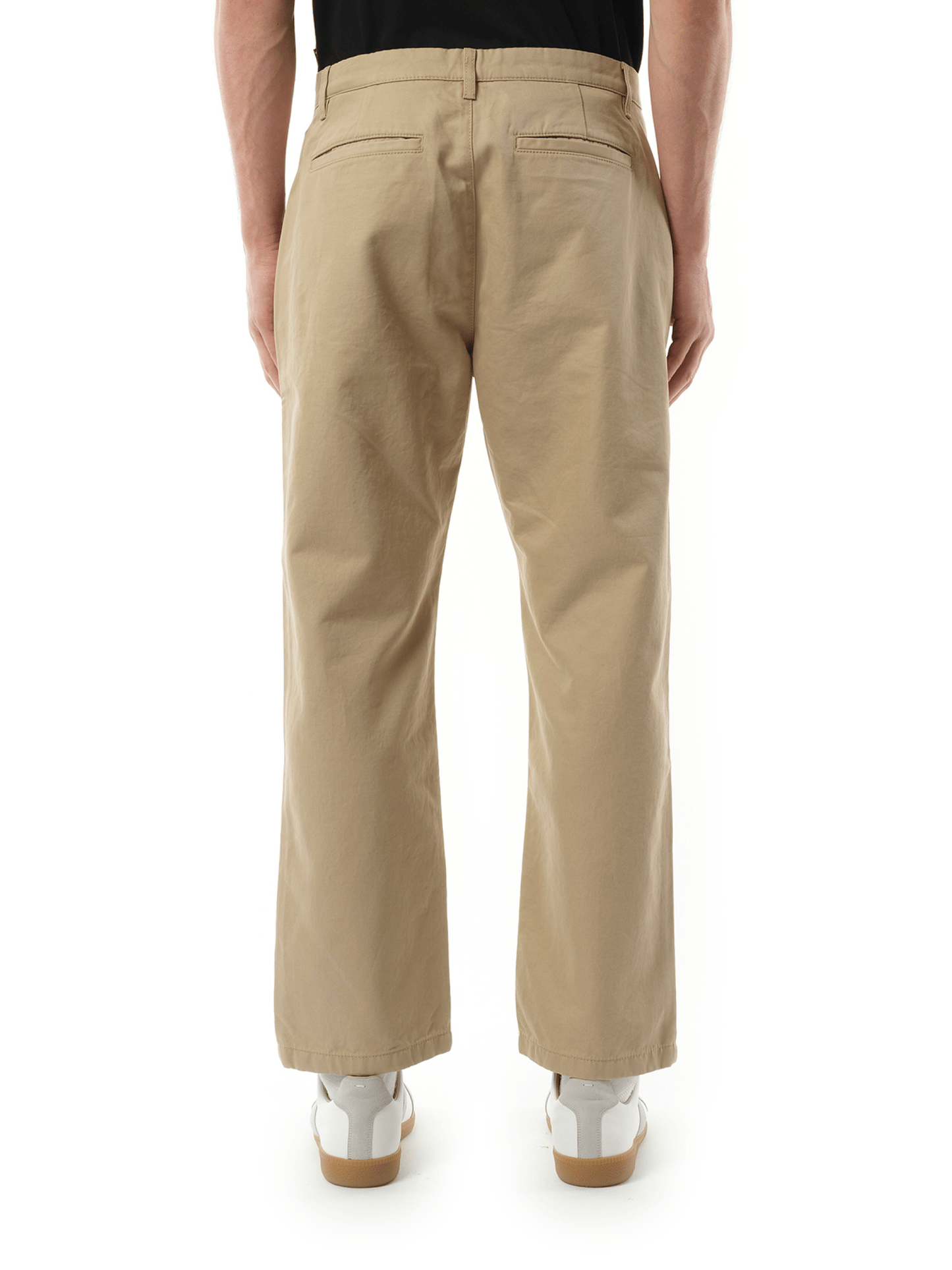 Classic Logo Chino Pants in Hazelnut/Off White