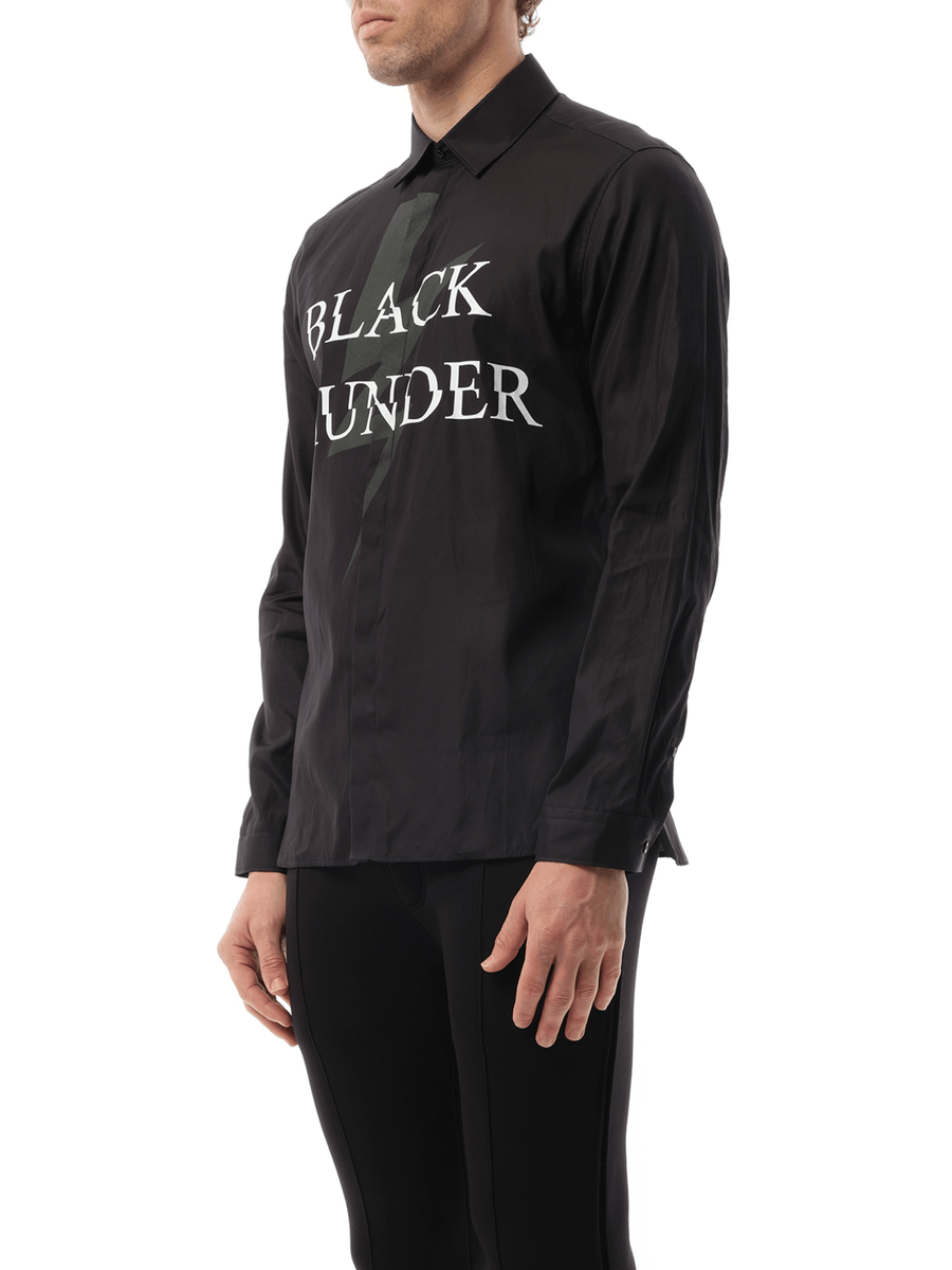 Shirt in Black/White