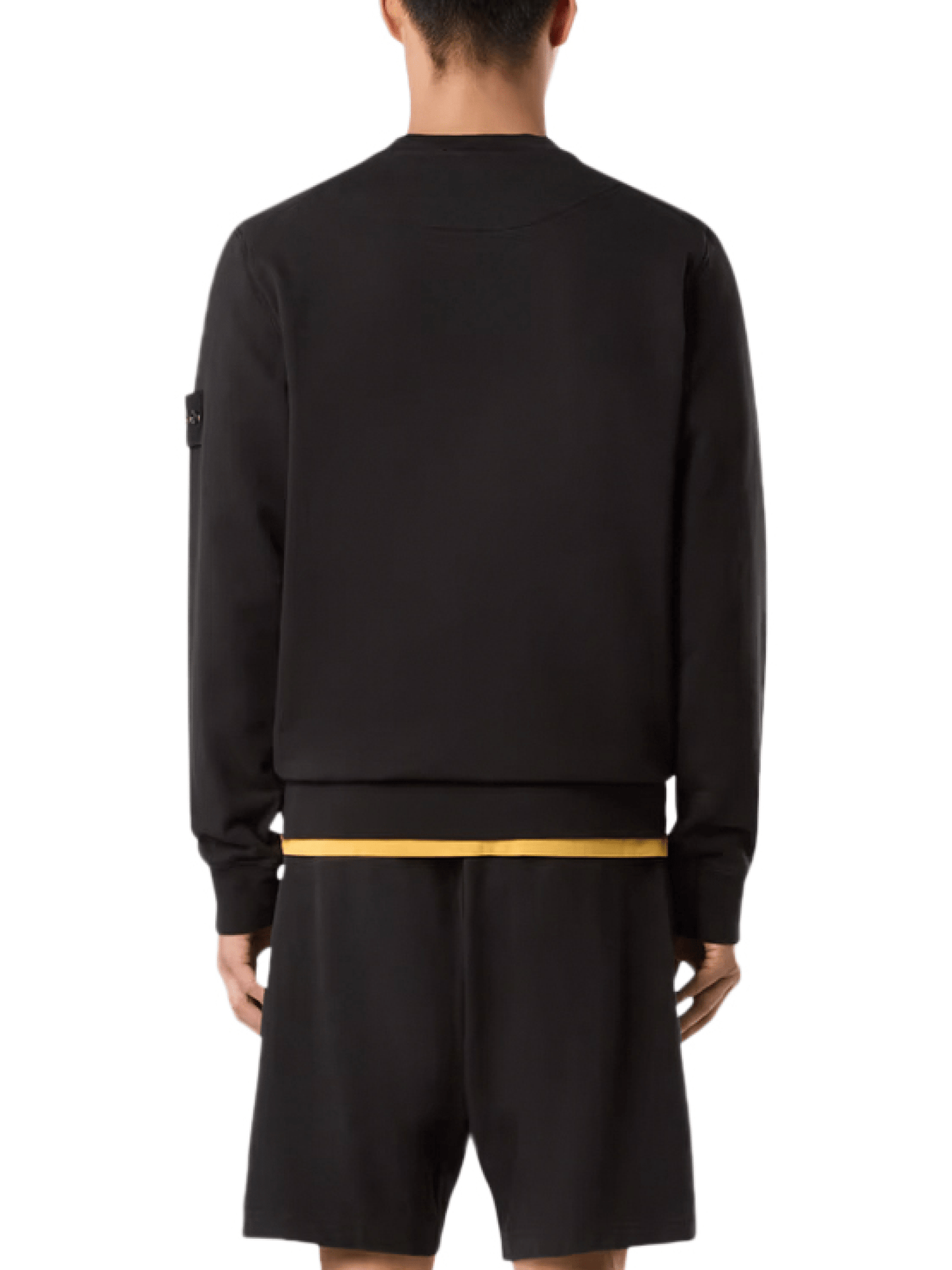 Logo Patch Sweatshirt in Black